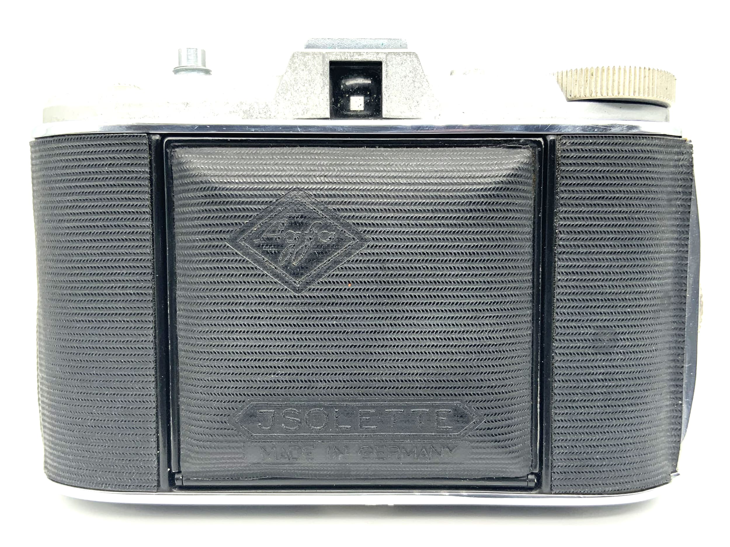 Agfa Isolette Klappkamera mit Apotar 1:4.5 8,5cm 85mm