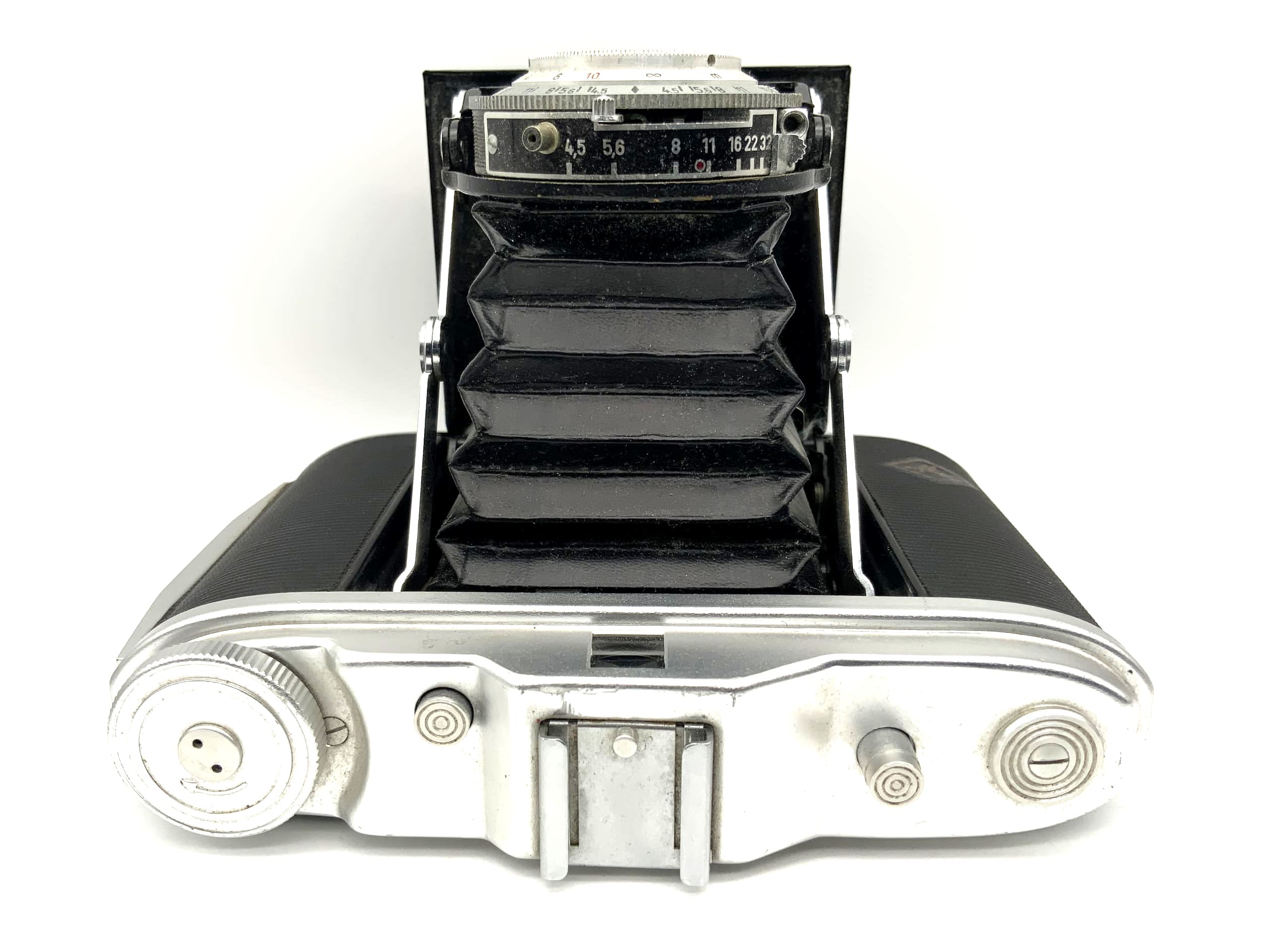 Agfa Isolette I Klappkamera mit Agnar 1:4.5 85mm 1 Vario