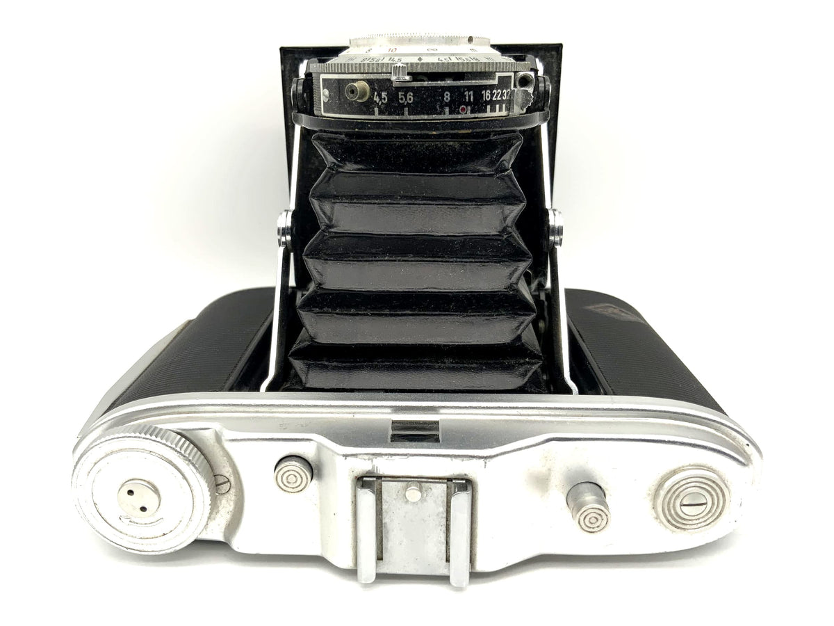 Agfa Isolette I Klappkamera mit Agnar 1:4.5 85mm 1 Vario Analogkamera 6x6