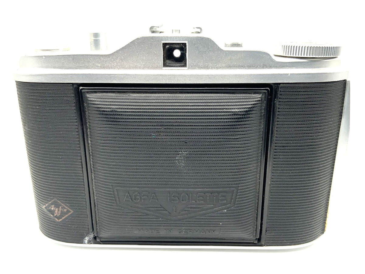 Agfa Isolette I Klappkamera mit Agnar 1:4.5 85mm 1 Vario Analogkamera 6x6