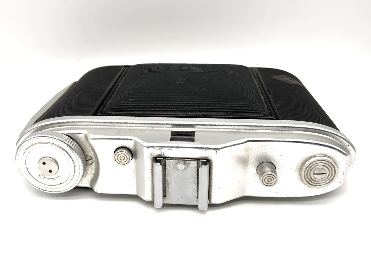 Agfa Isolette I Klappkamera mit Agnar 1:4.5 85mm 1 Vario Analogkamera 6x6