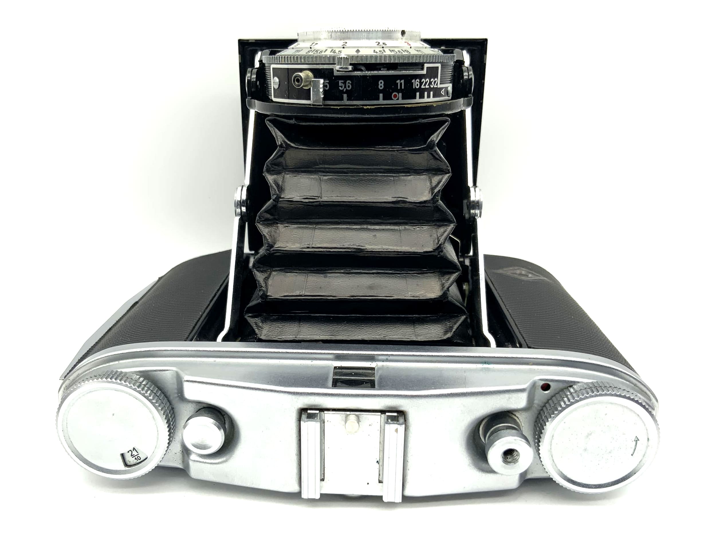 Agfa Isolette II Klappkamera mit Apotar 1:4.5 85mm 2 Pronto