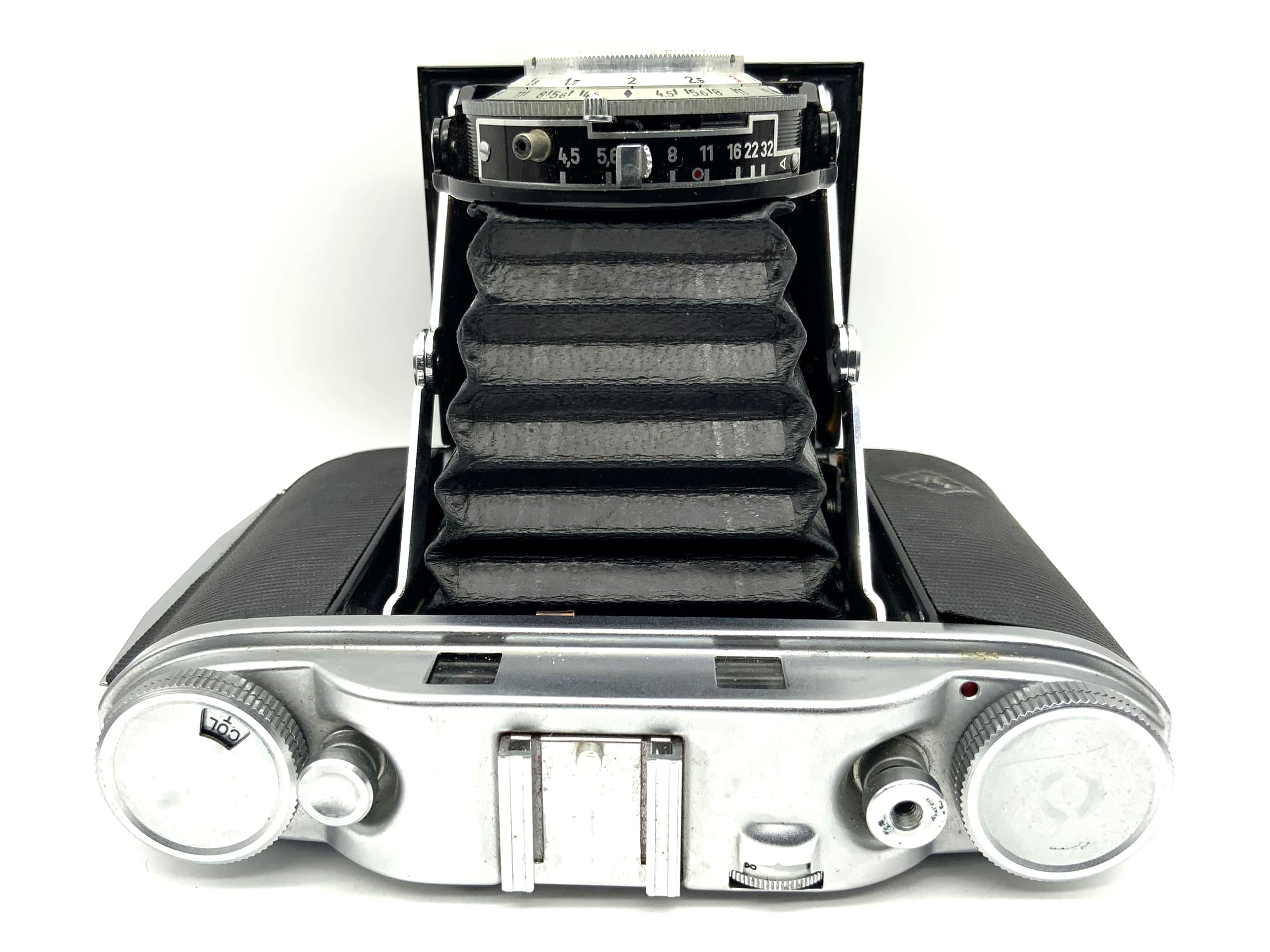 Agfa Isolette III Klappkamera mit Apotar 1:4.5 85mm 3 Pronto