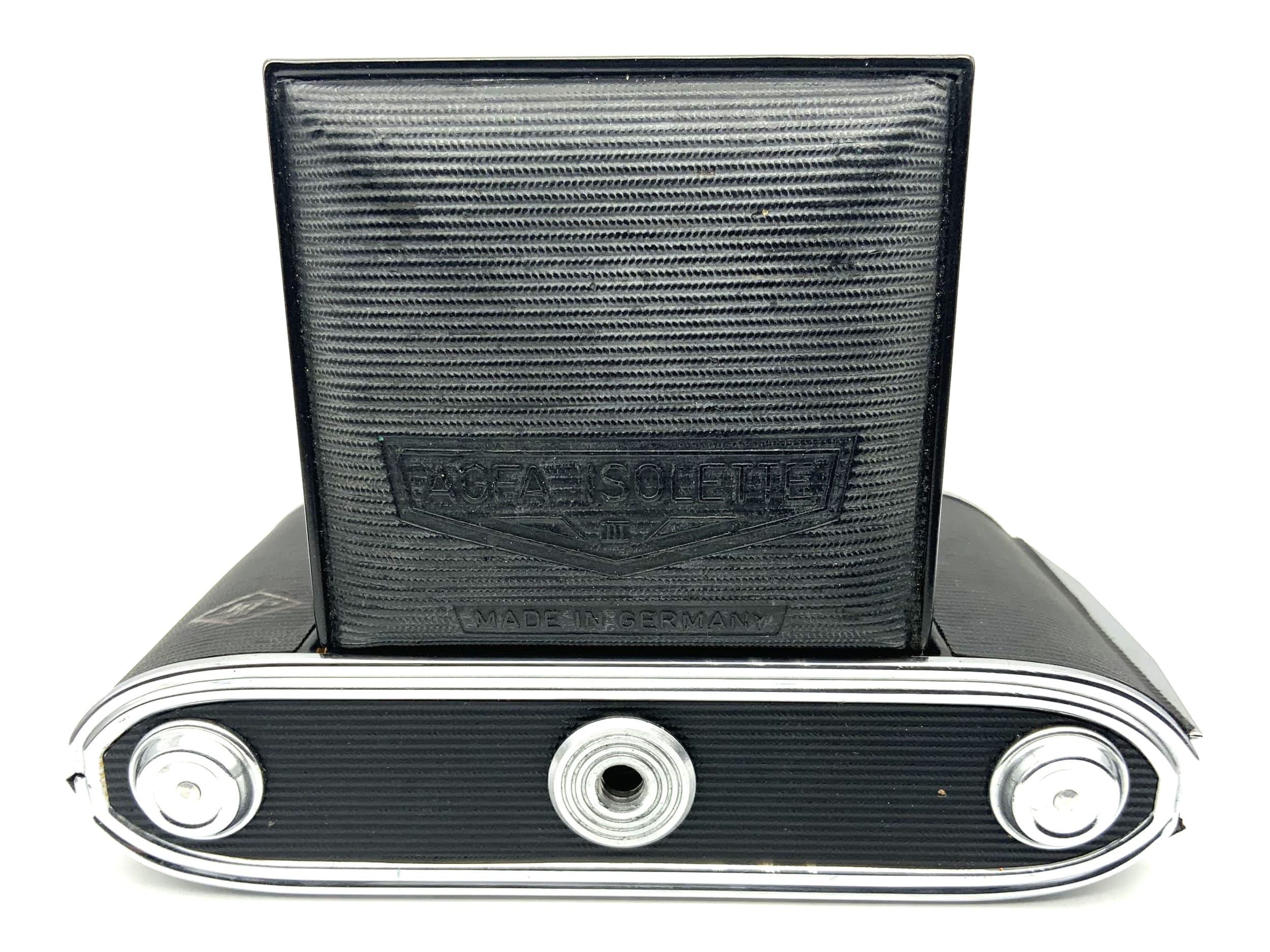 Agfa Isolette III Klappkamera mit Apotar 1:4.5 85mm 3 Pronto