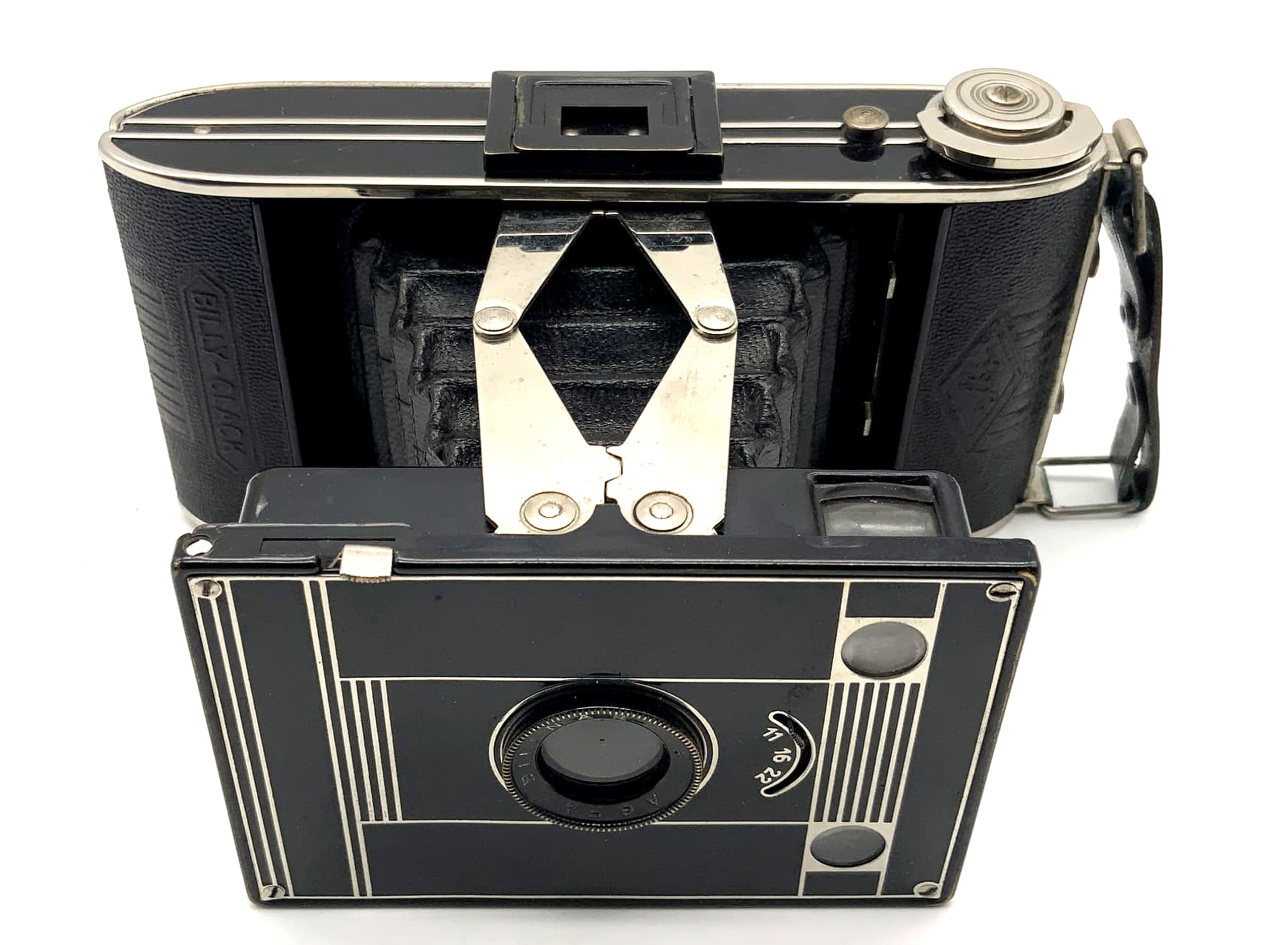 Agfa Billy-Clack folding camera with Bilinar roll film bellows camera analog camera