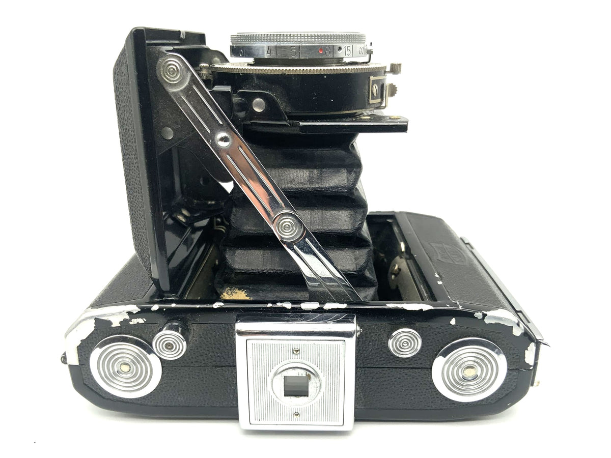 Appareil photo pliant Zeiss Ikon Nettar 515 avec objectif Anastigmat 1:4,5 7,5 cm 75 mm argentique