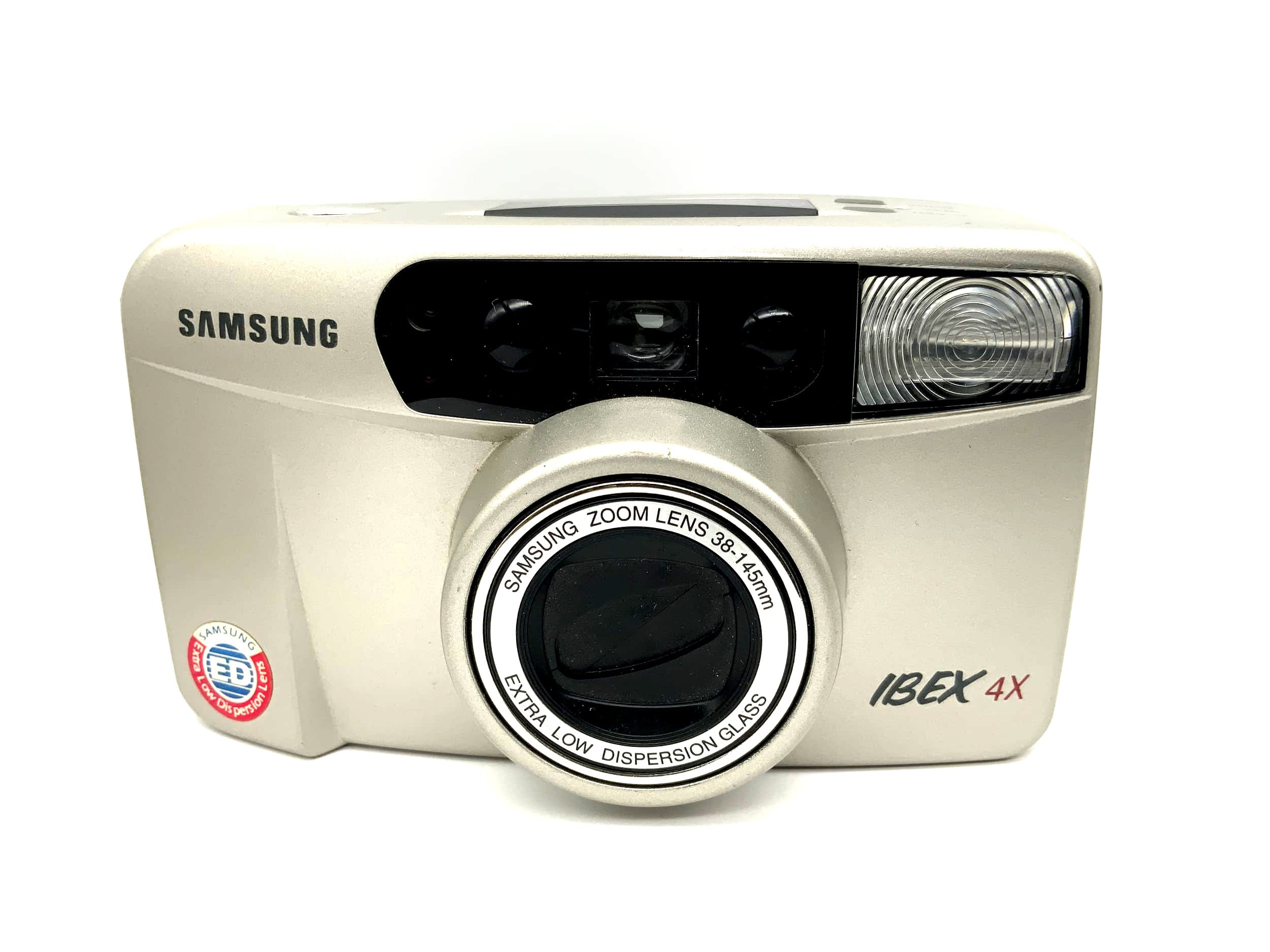 Samsung IBEX 4x Point&Shoot mit 38-145mm Kompaktkamera Analogkamera 35mm
