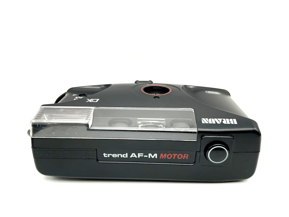 Appareil photo compact Braun Trend AF-M Point&amp;Shoot, appareil argentique, objectif 35 mm ! Flash défectueux !