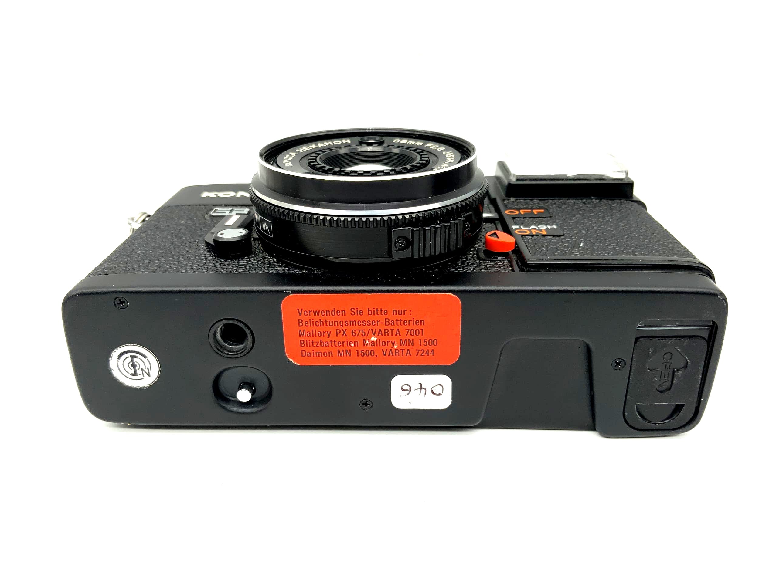 Konica C35 Point&Shoot mit Hexanon F2.8/38mm Kompaktkamera Analogkamera 35mm