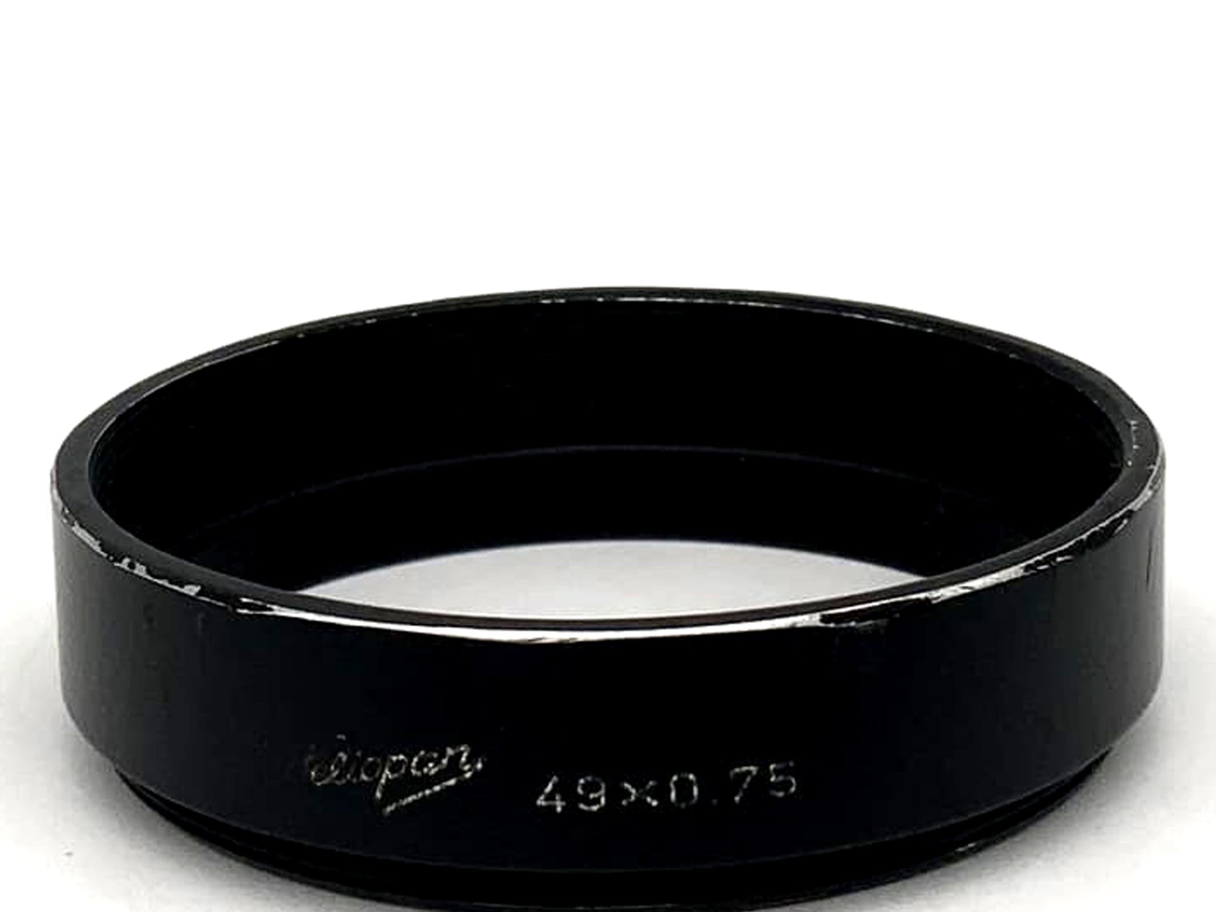 Gegenlichtblende Heliopan 49x0,75 Metall metal lenshood Sonnenblende