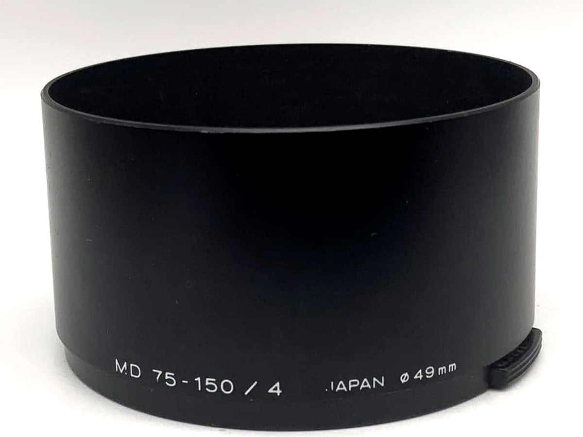 Minolta MD 75-150 / 4 M49 49mm metal lens hood
