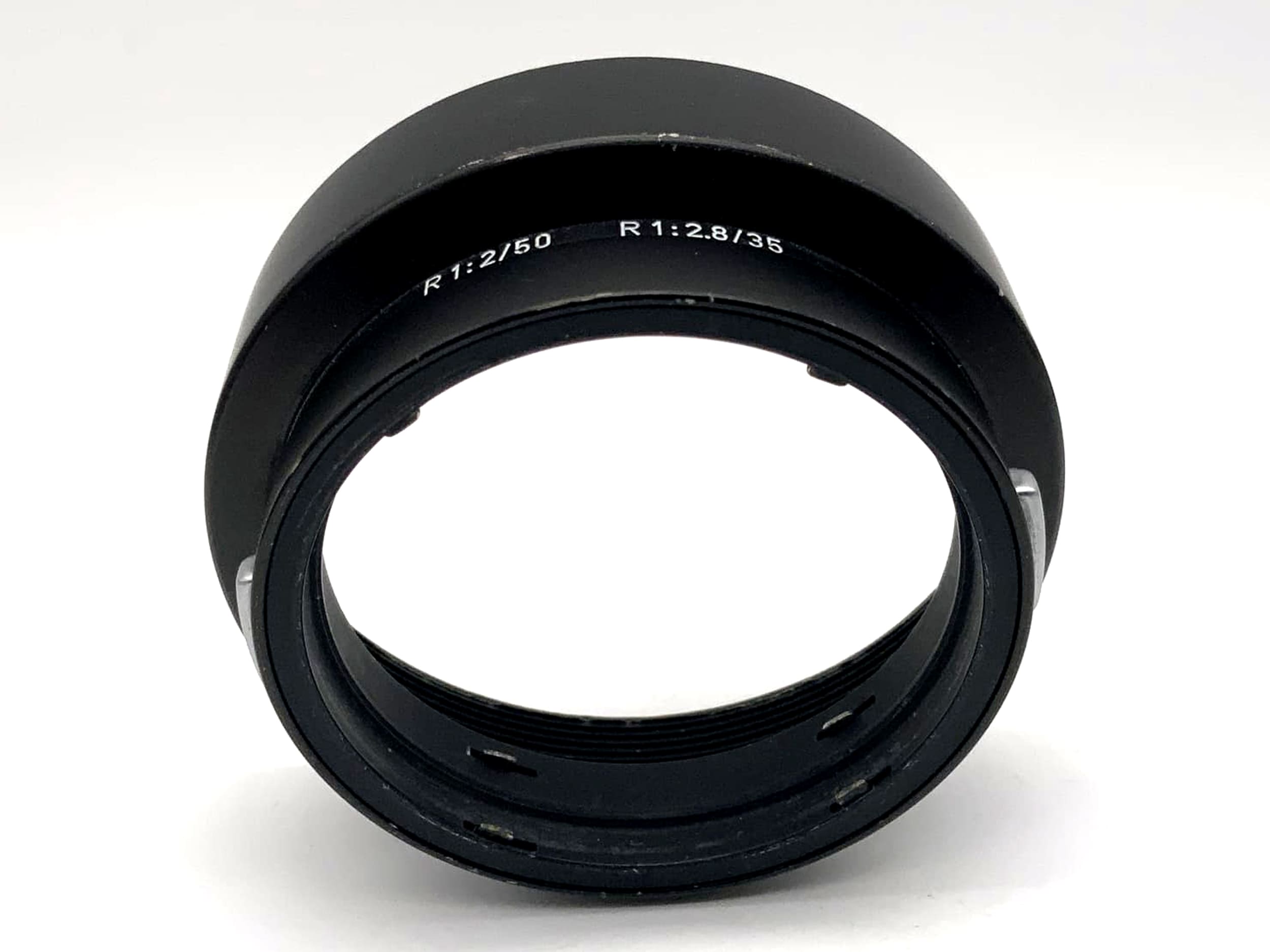 Gegenlichtblende Leica 14164L Leitz R1:2/50 R1:2.8/35 Metall metal Sonnenblende