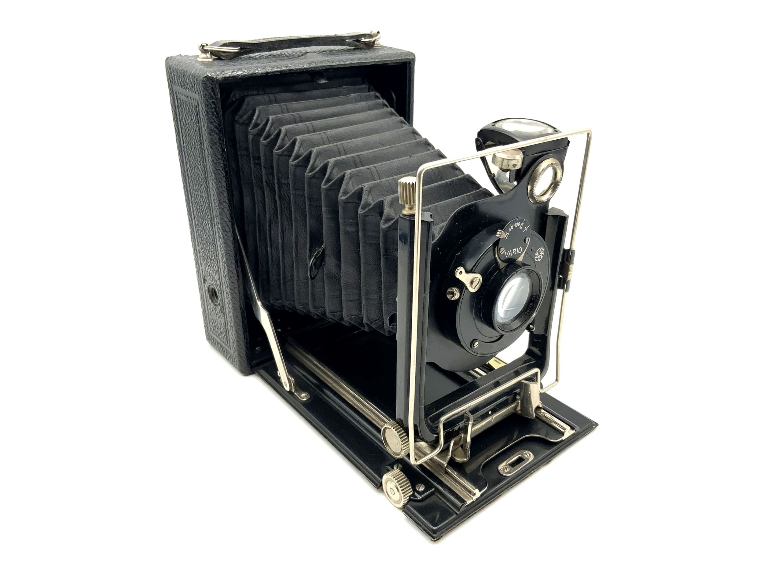 Plattenkamera mit Schneider Kreuznach Radionar Anastigmat 6.3/13,5cm 9x12 Vario