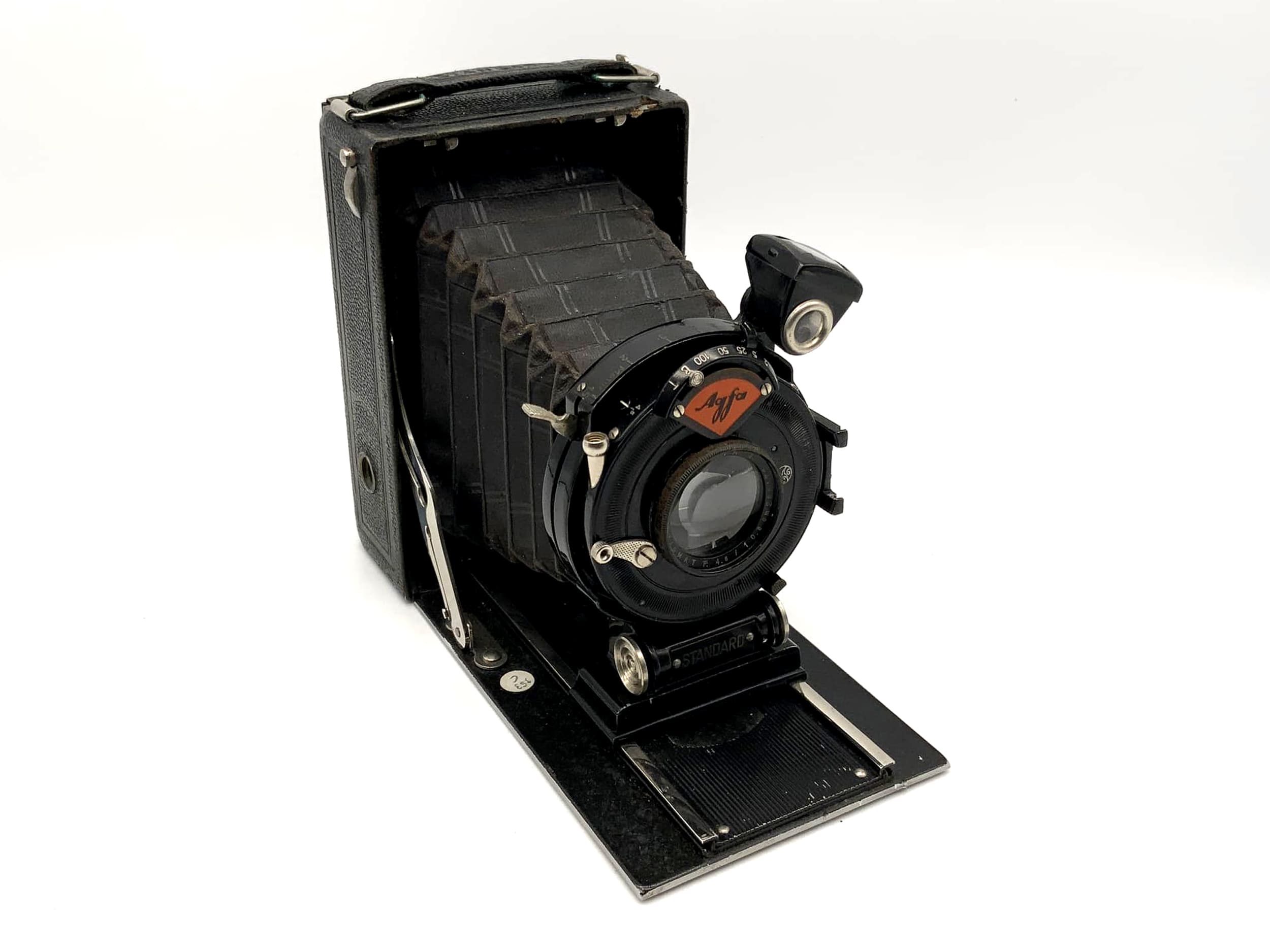 Agfa Plattenkamera mit Anastigmat F 4.5 / 10,5cm Objektiv 6x9 Standard