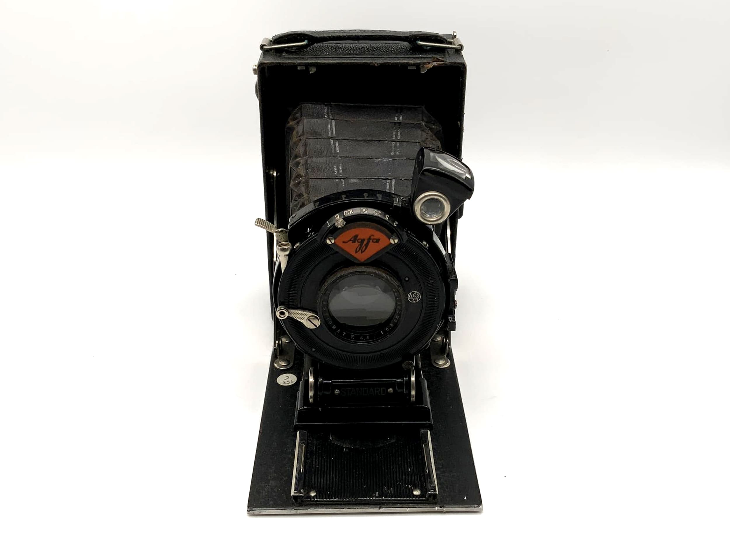 Agfa Plattenkamera mit Anastigmat F 4.5 / 10,5cm Objektiv 6x9 Standard