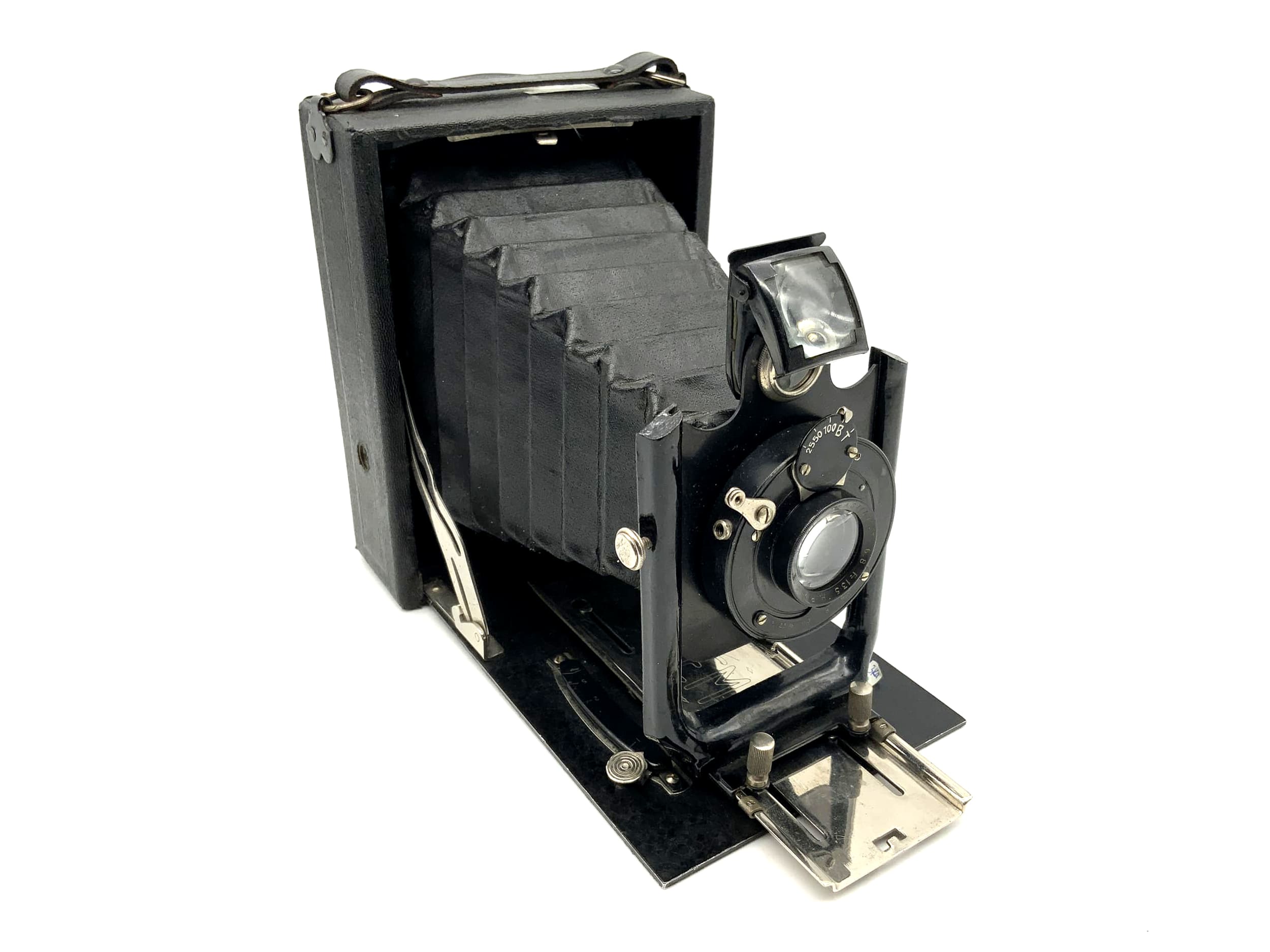 Hemax Plattenkamera mit Paris Anastigmat 1:6.8 / F=13,5cm 9x12 H. Roussel Paris