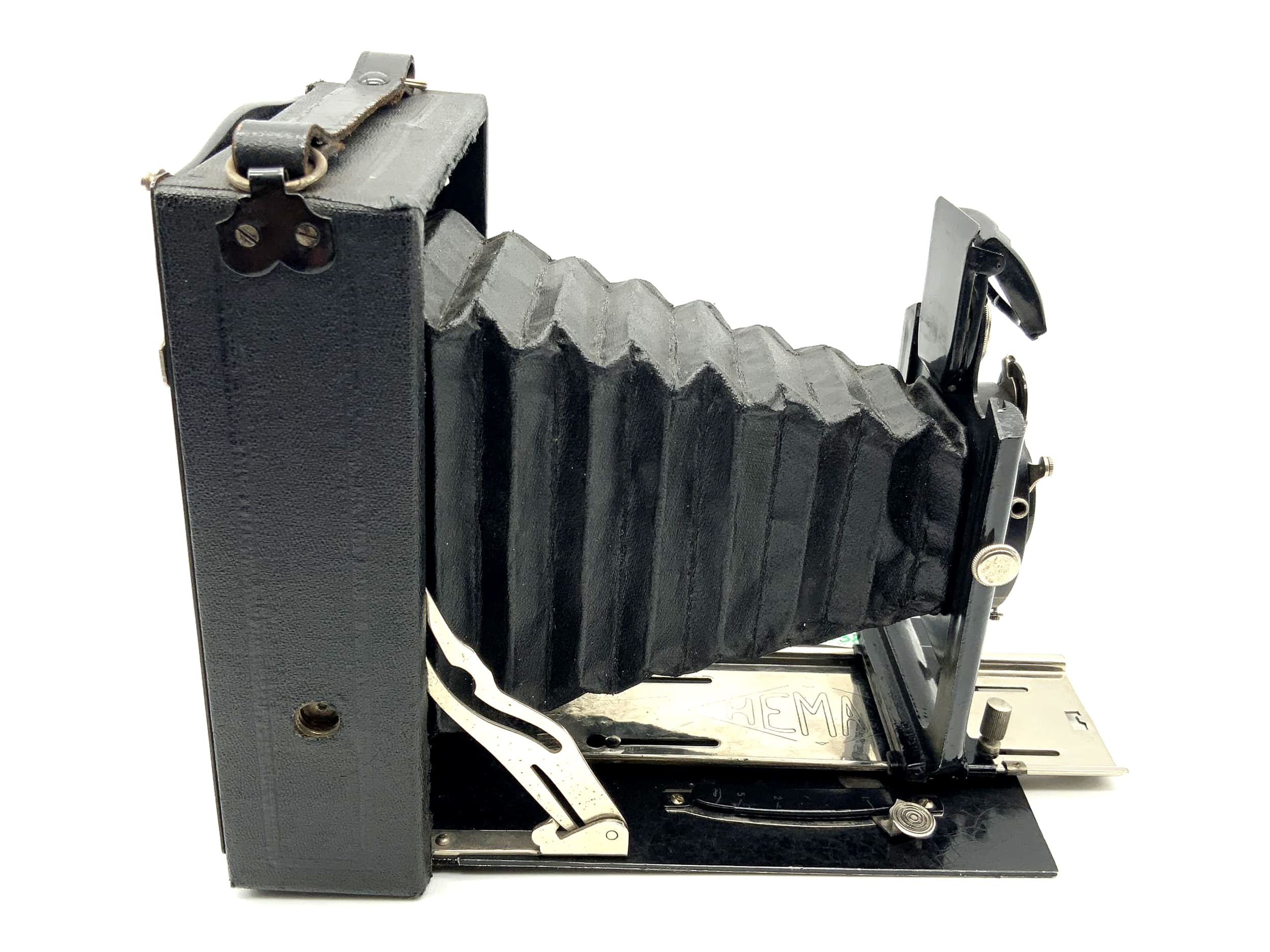 Hemax Plattenkamera mit Paris Anastigmat 1:6.8 / F=13,5cm 9x12 H. Roussel Paris