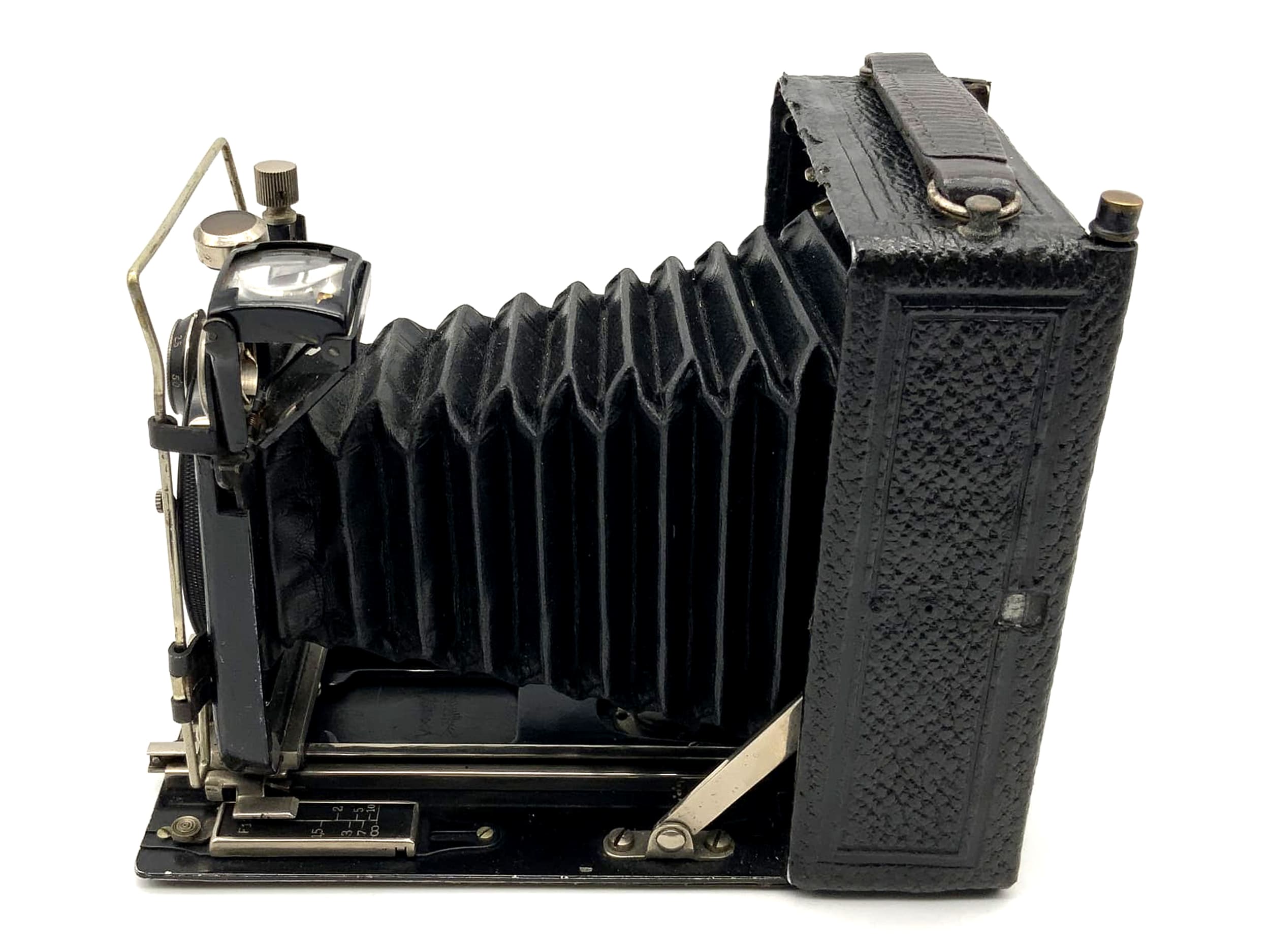 Busch Plattenkamera mit Meyer Görlitz Doppel-Anastigmat Heliopan 1:6.8 6x9