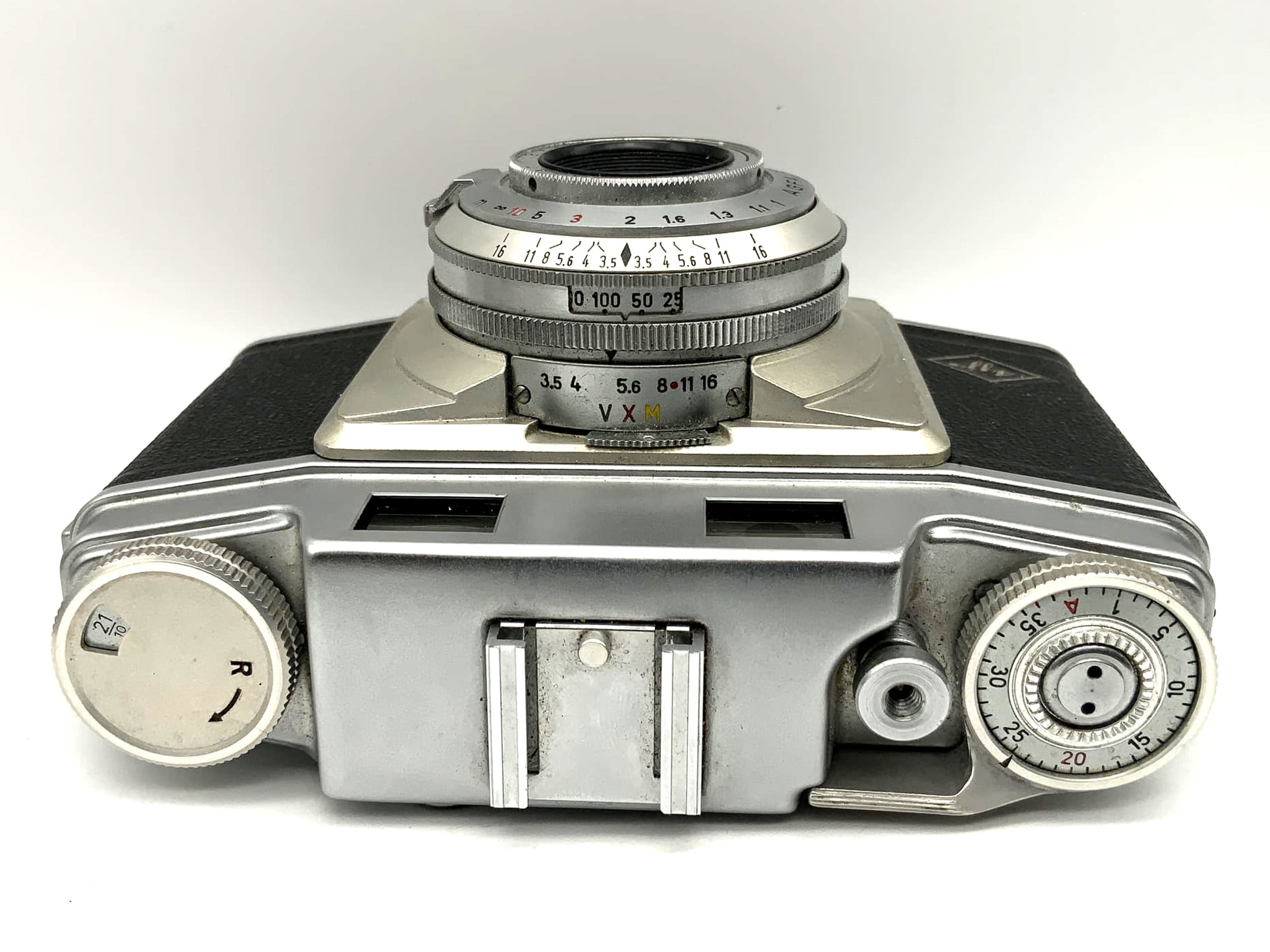 Agfa Super Silette Messsucherkamera mit Apotar 1:3.5/45 Analogkamera Prontor-SVS