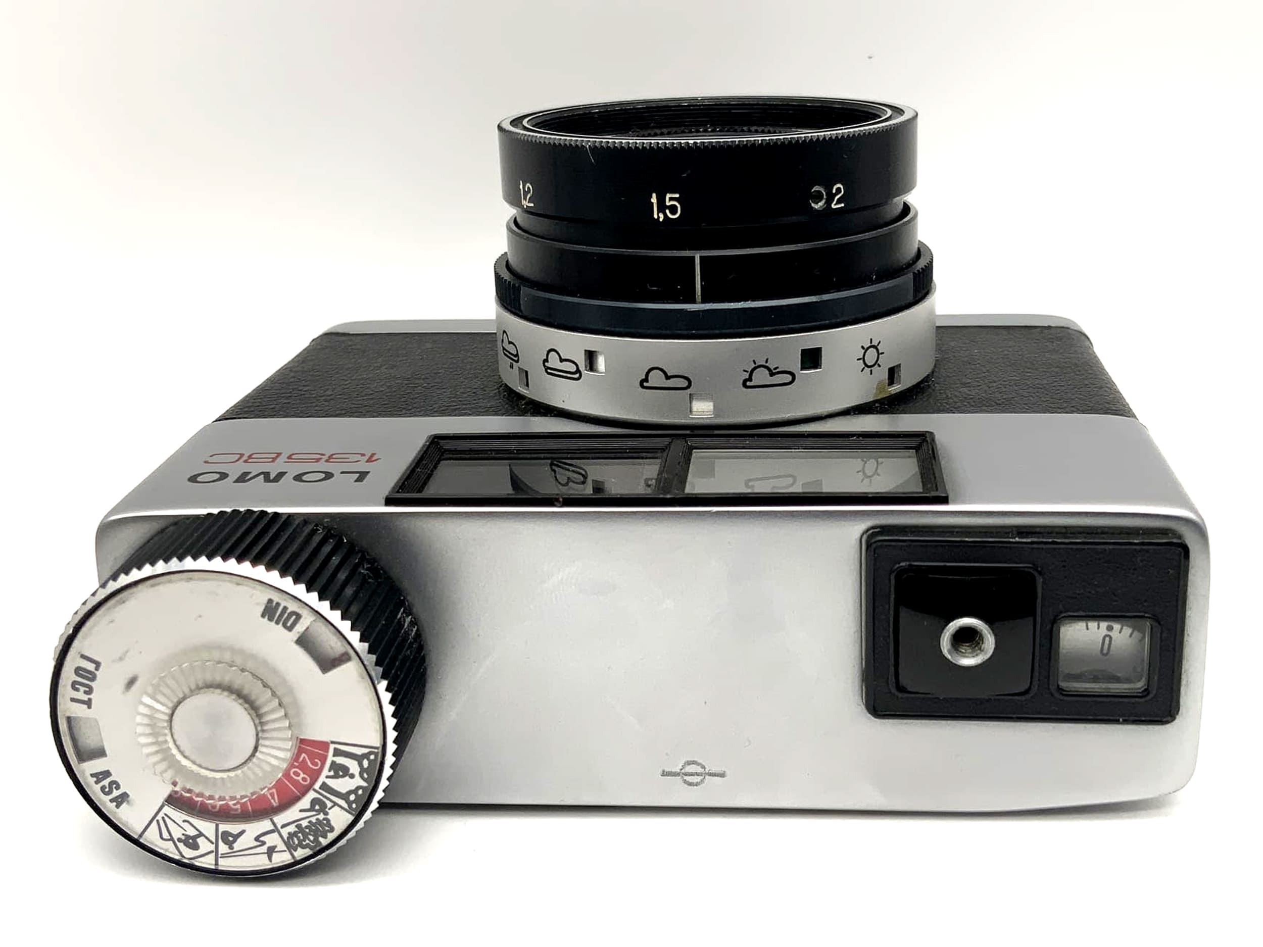 Lomo 135BC Sucherkamera mit Industar-73 1:2.8/40 Analogkamera