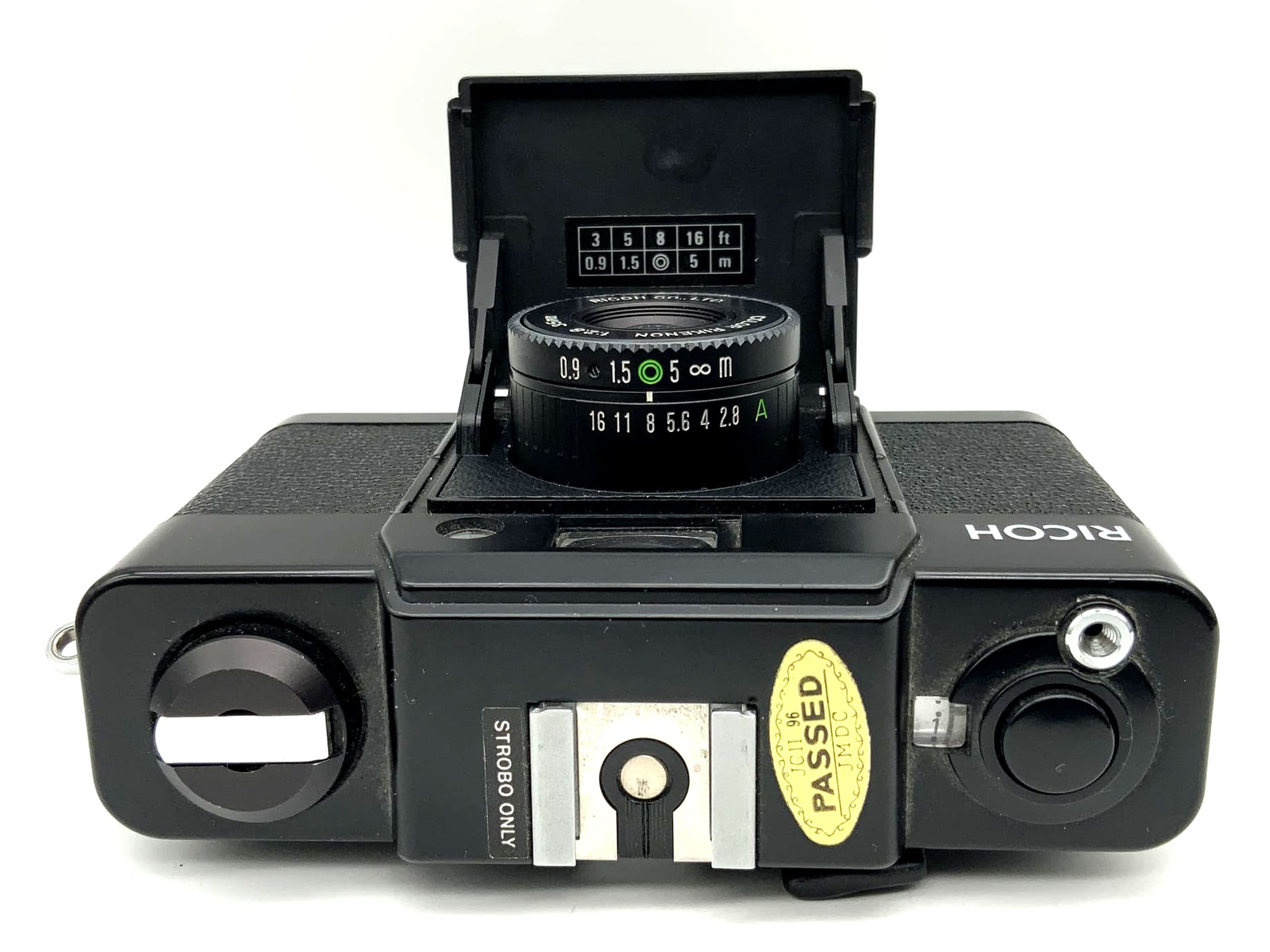 Ricoh FF-1 Sucherkamera mit Color Rikenon F 2.8 f=35mm Analogkamera Point&Shoot