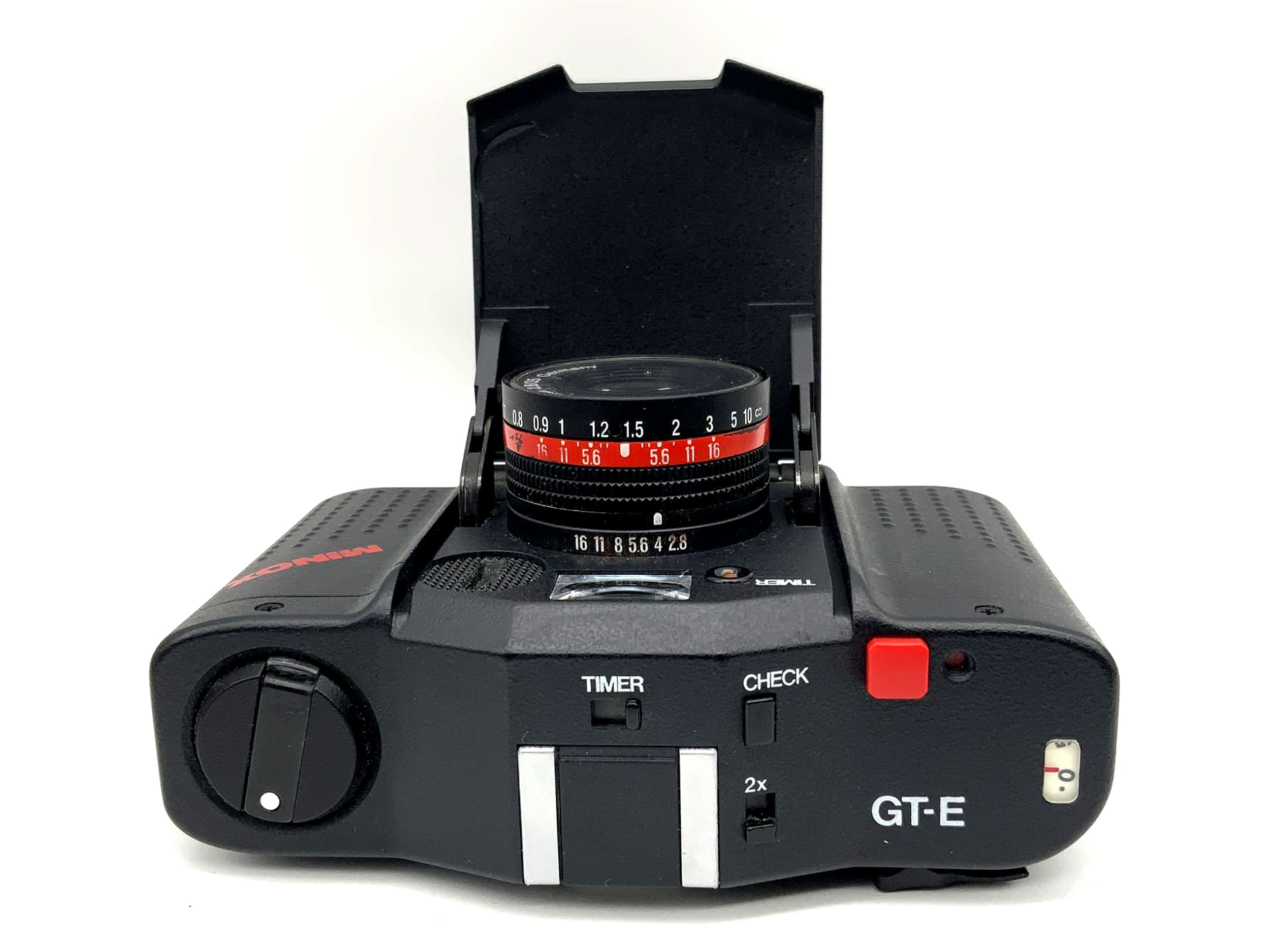 Minox GT-E viewfinder camera with MC Minoxar 2.8/35 analog camera point &amp; shoot