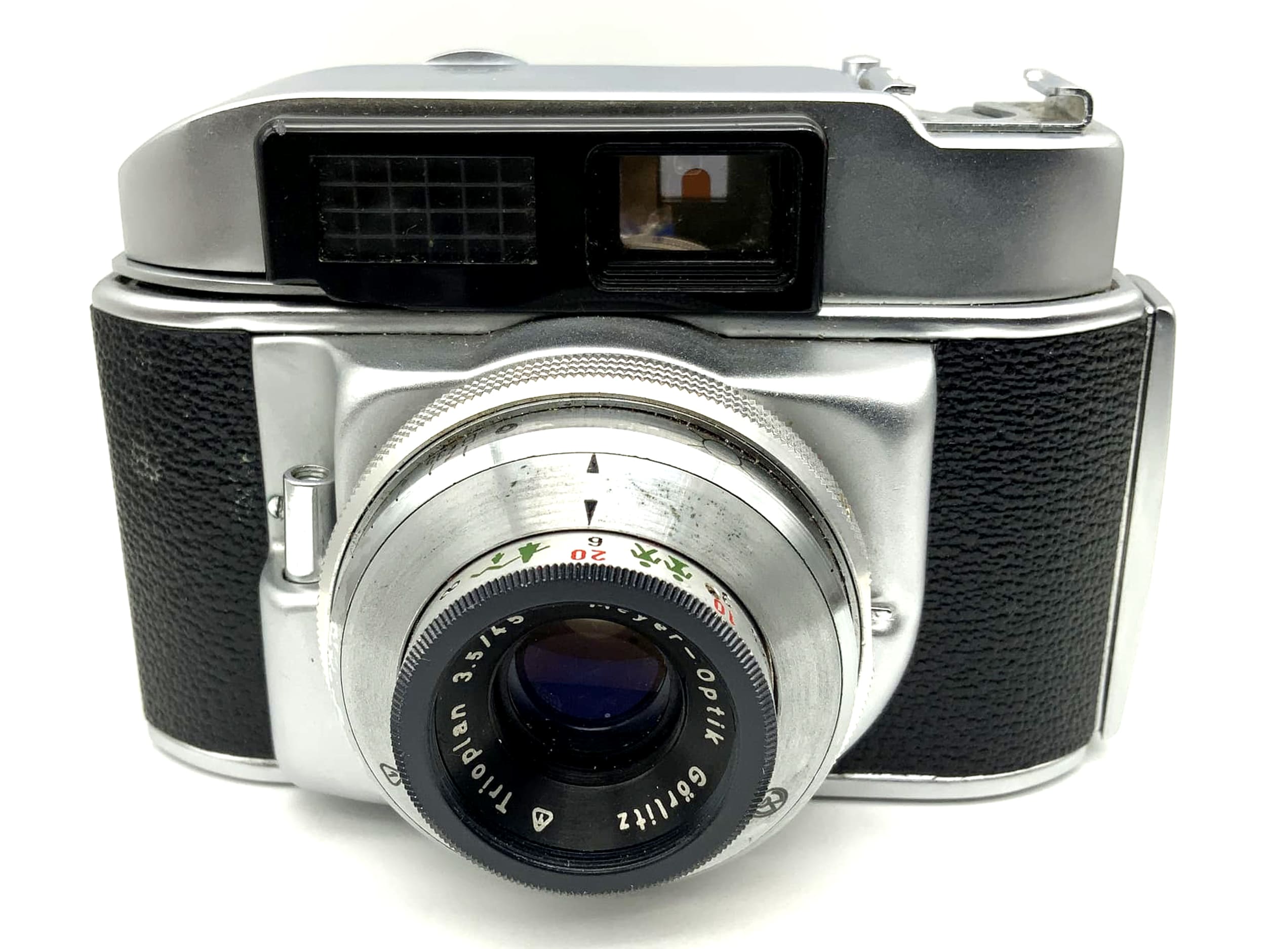 Beier Beiermatic Juniormat Sucherkamera mit Meyer Görlitz Trioplan 3.5/45