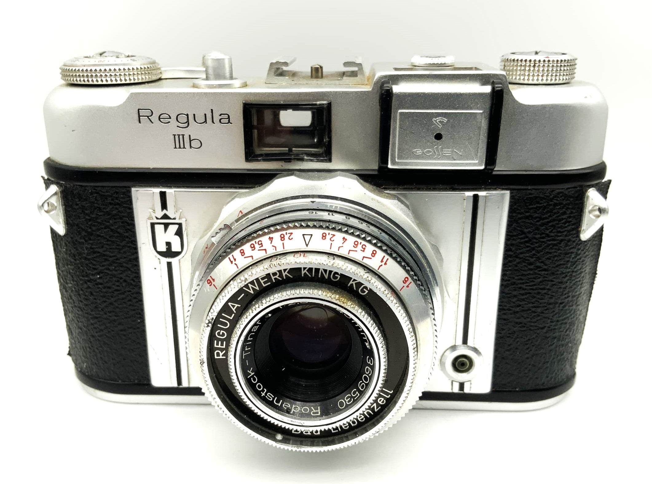 Regula IIIb Sucherkamera mit Rodenstock Trinar 1:2.8 45mm Prontor-SVS