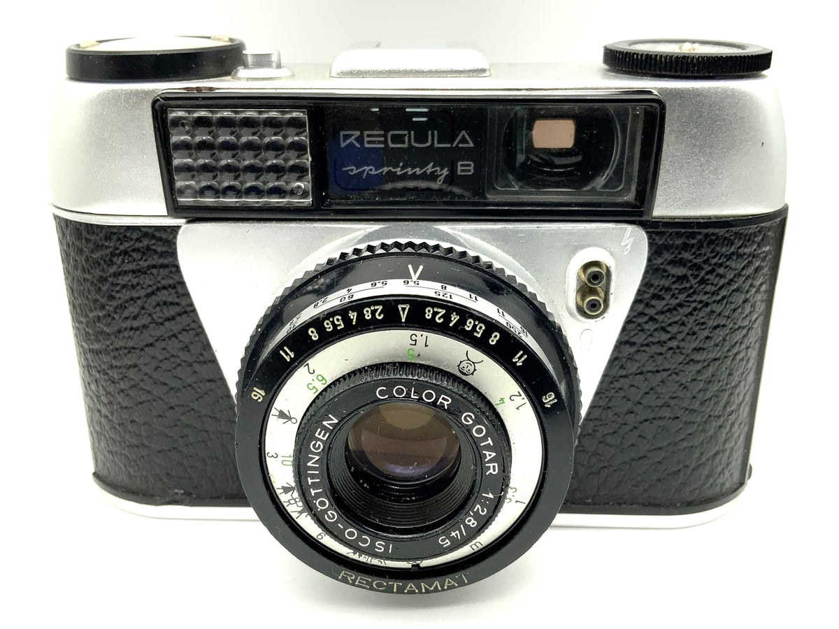 Regula sprinty B Sucherkamera mit Color Gotar 1:2.8/45 Analogkamera Rectamat