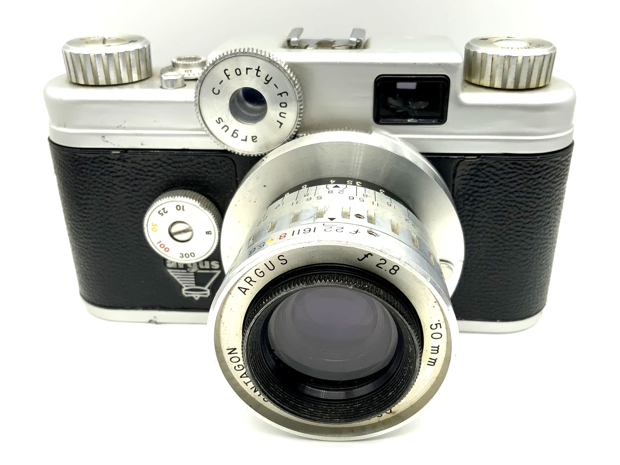 Argus C44 Sucherkamera mit Cintagon f2.8 50mm Analogkamera C forty four