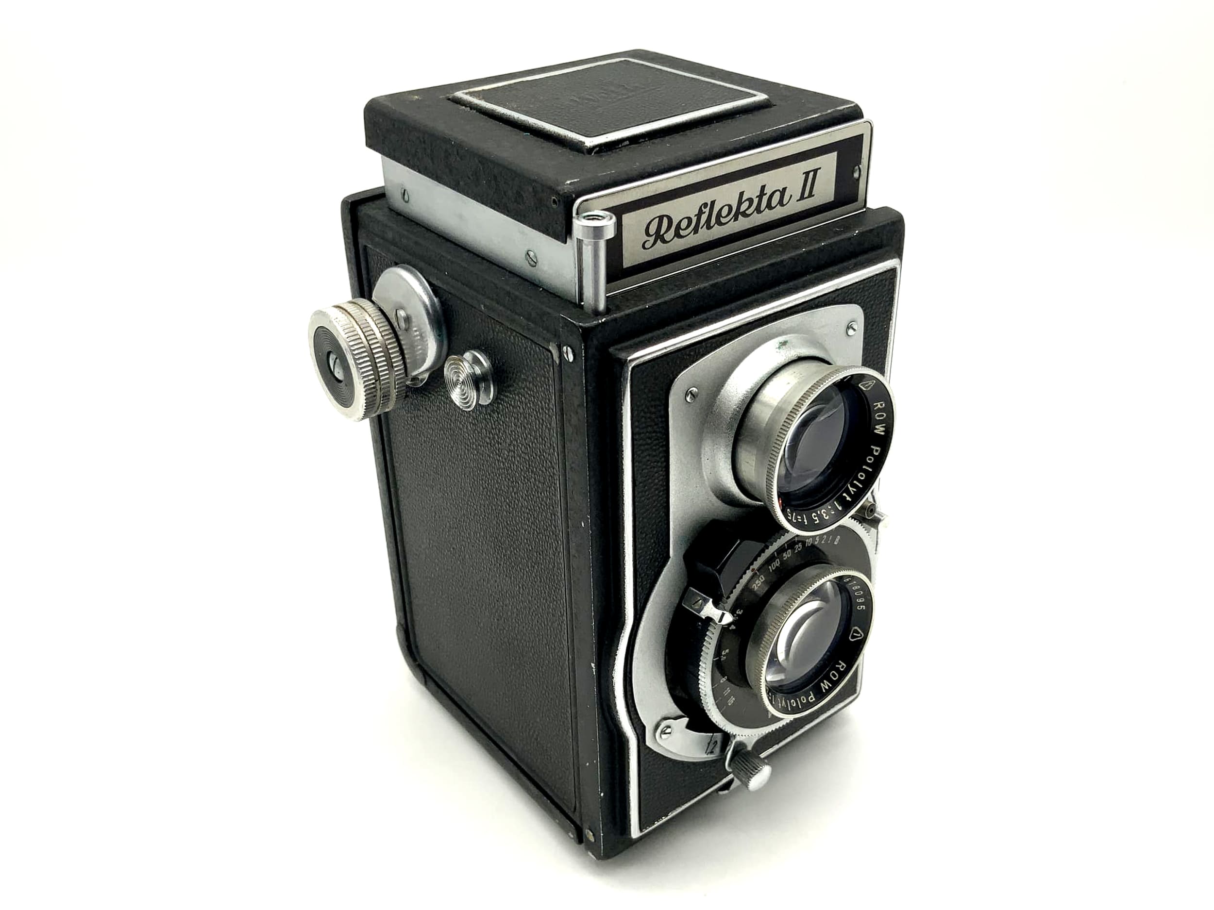 Welta Reflekta II TLR mit ROW Pololyt 1:3.5 / 75mm red V Vebur zweiäugige Kamera