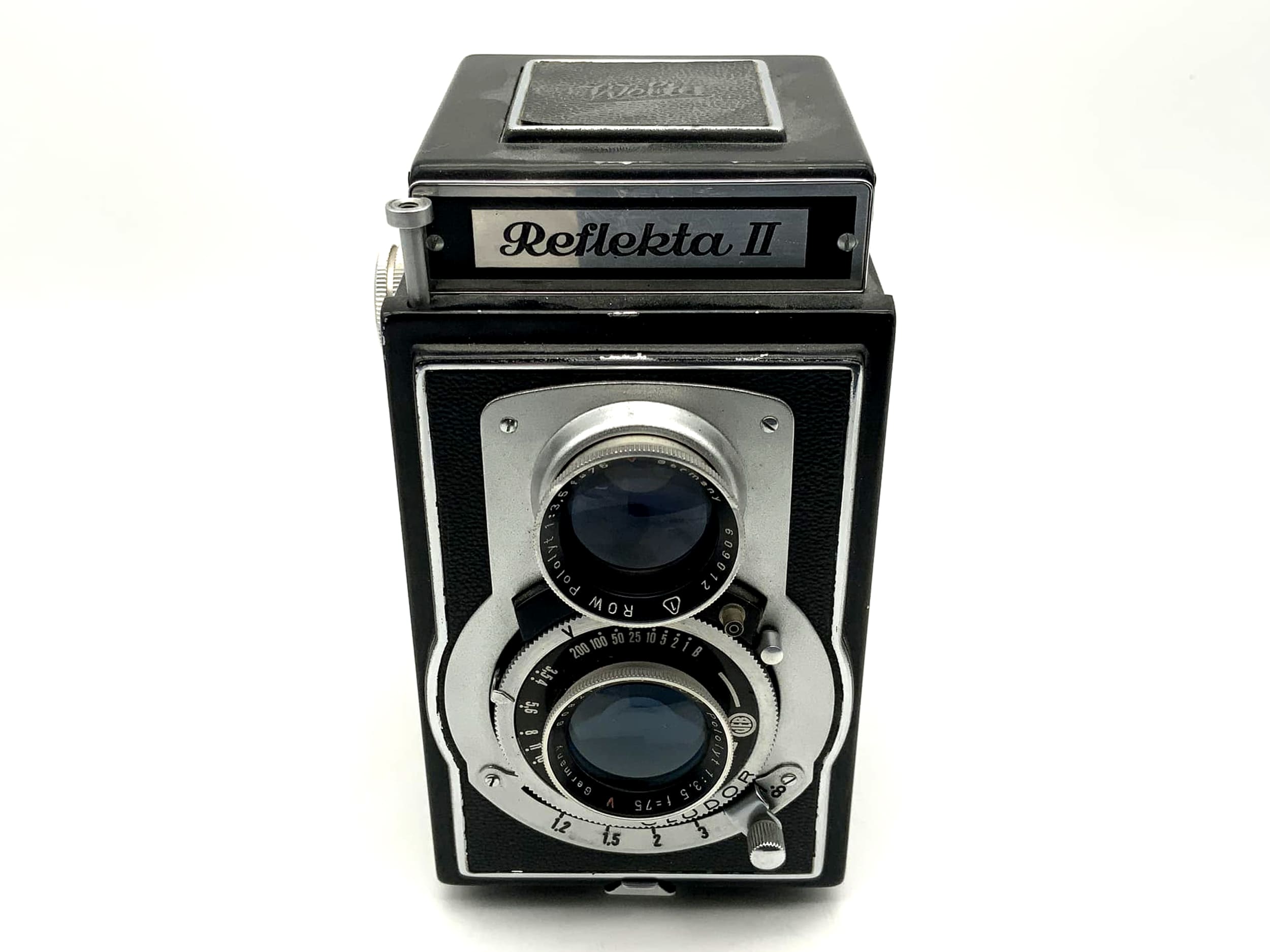 Welta Reflekta II TLR mit ROW Pololyt 1:3.5 / 75mm red V Cludor zweiäugig