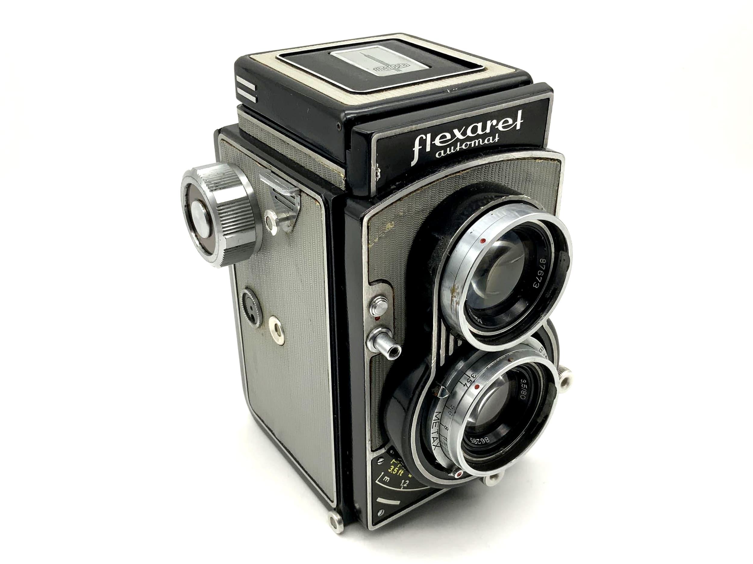Meopta flexaret VI automat TLR mit Belar 3.5/80 Metax 6 zweiäugige Kamera