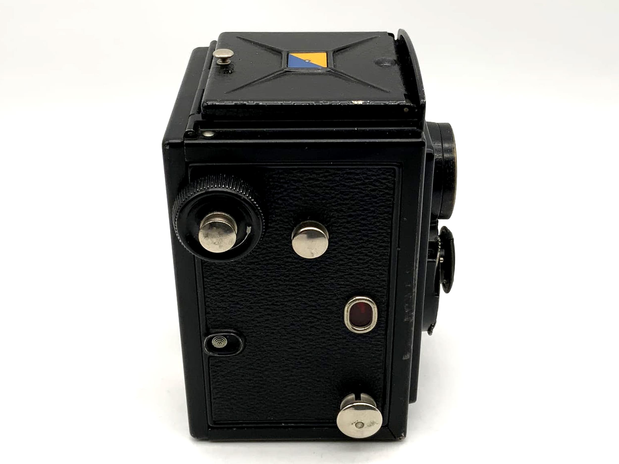 Voigtländer Brillant TLR mit Anastigmat Voigtar 1:9 F=7.5cm zweiäugig Defekt