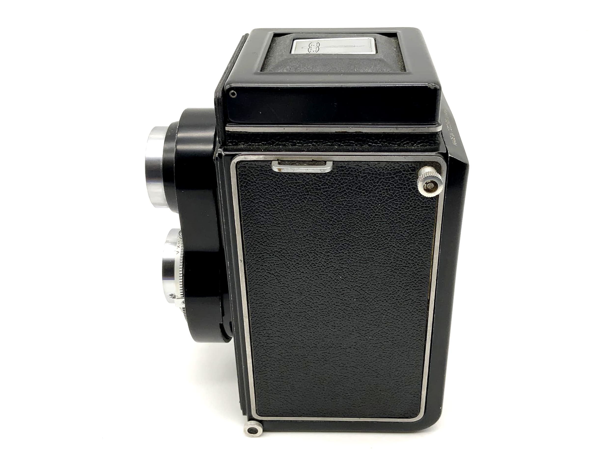 Meopta flexaret TLR mit Belar 3.5/80 Prontor-SVS zweiäugige Kamera Defekt