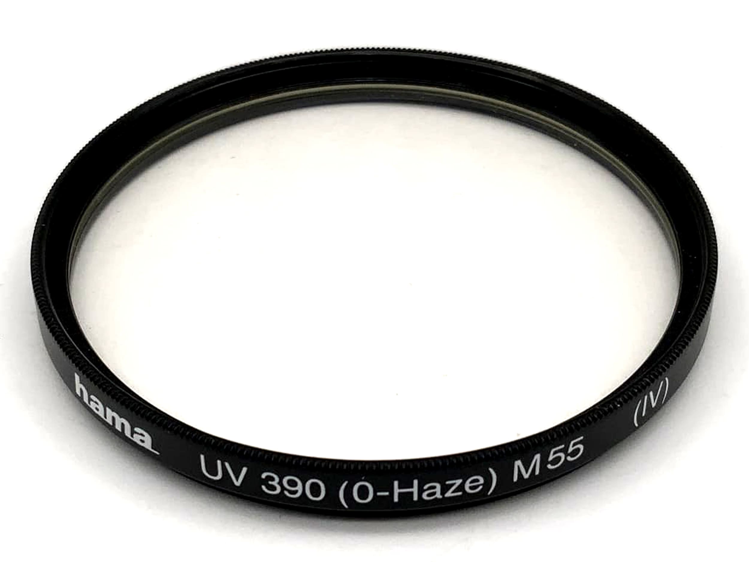 Hama UV 390 (0-Haze) (VI) Filter 55mm Kreisförmig Filtergewinde M55
