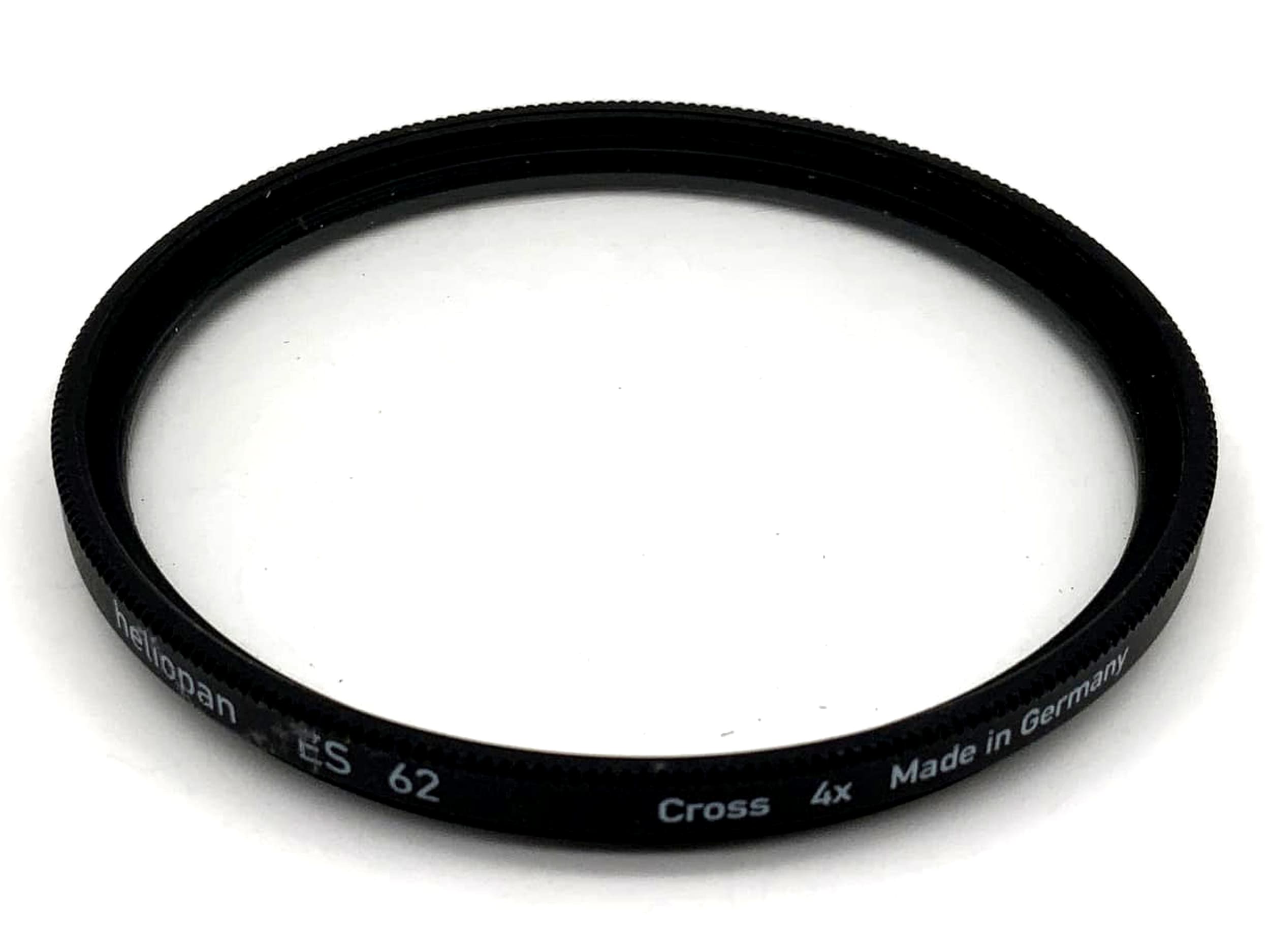 heliopan Kreuzfilter ES62 Cross 4x Gitterfilter Filter 62mm Filtergewinde M62