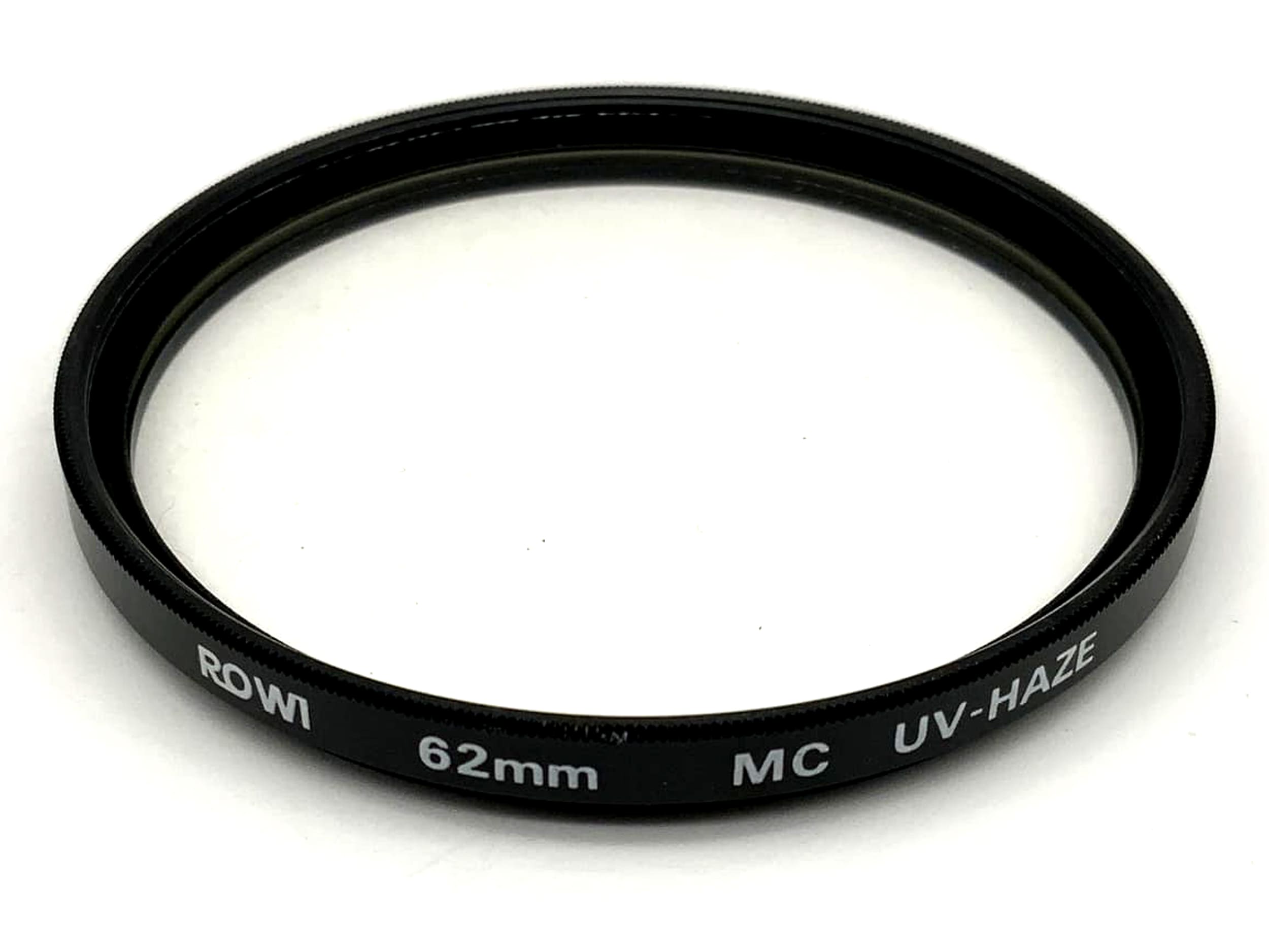 Rowi UV MC UV-Haze Filter 62mm Kreisförmig Filtergewinde M62