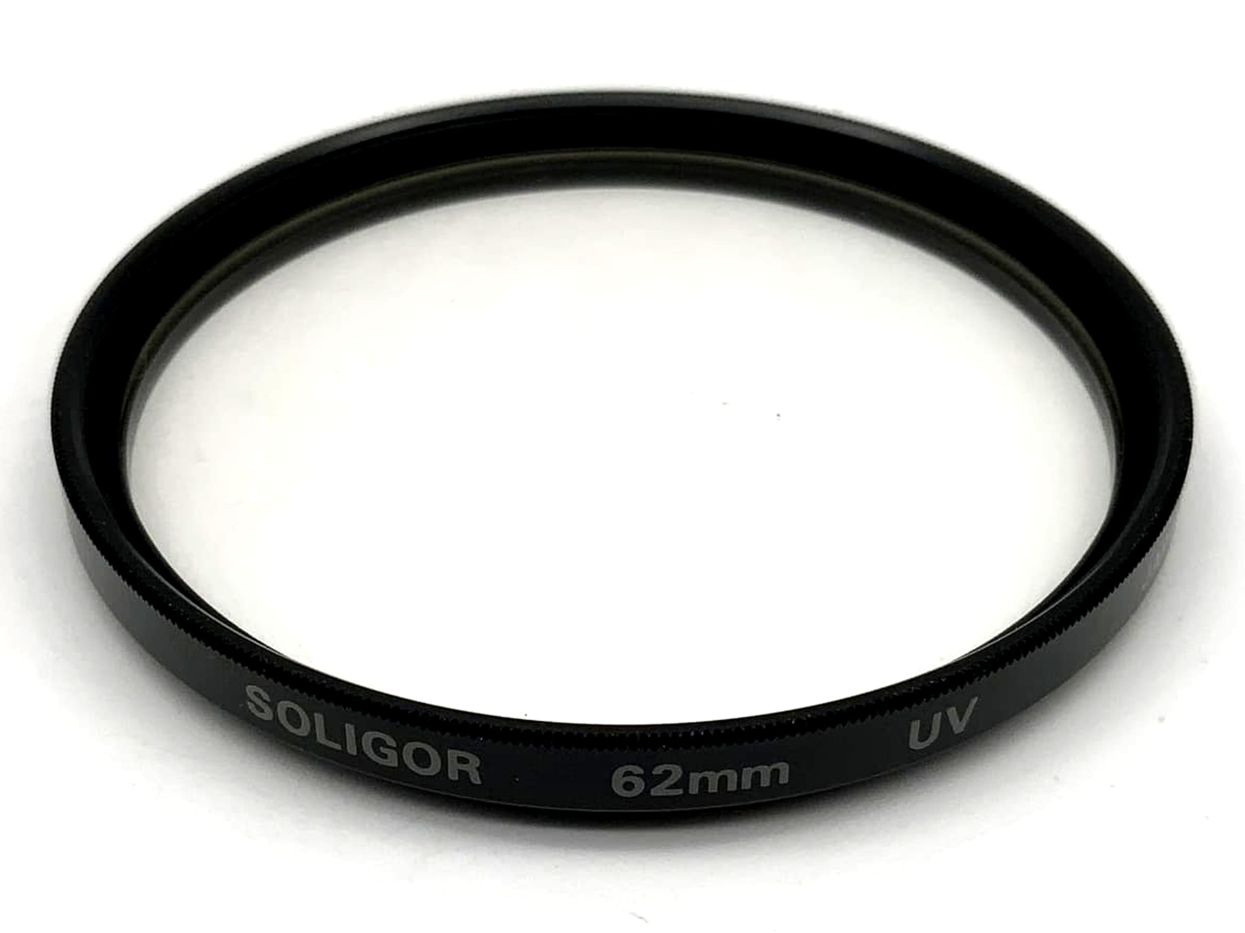 Soligor UV Filter 62mm Kreisförmig Filtergewinde M62