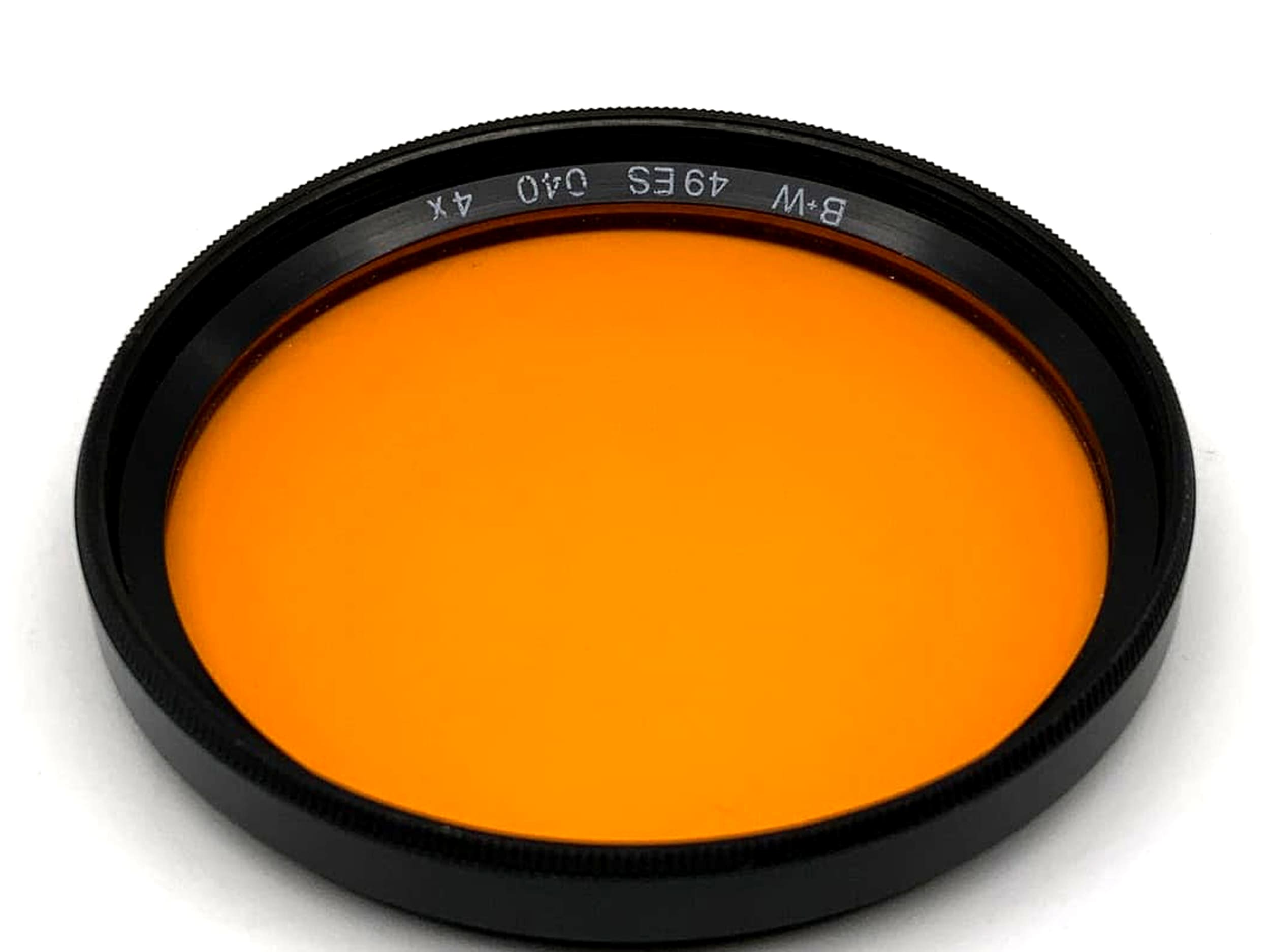 B+W Farbfilter orange 040 4x Filter 49mm Kreisförmig Filtergewinde M49