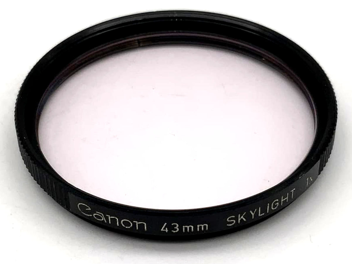 Filtre circulaire Canon Skylight 1x 43 mm, filetage M43