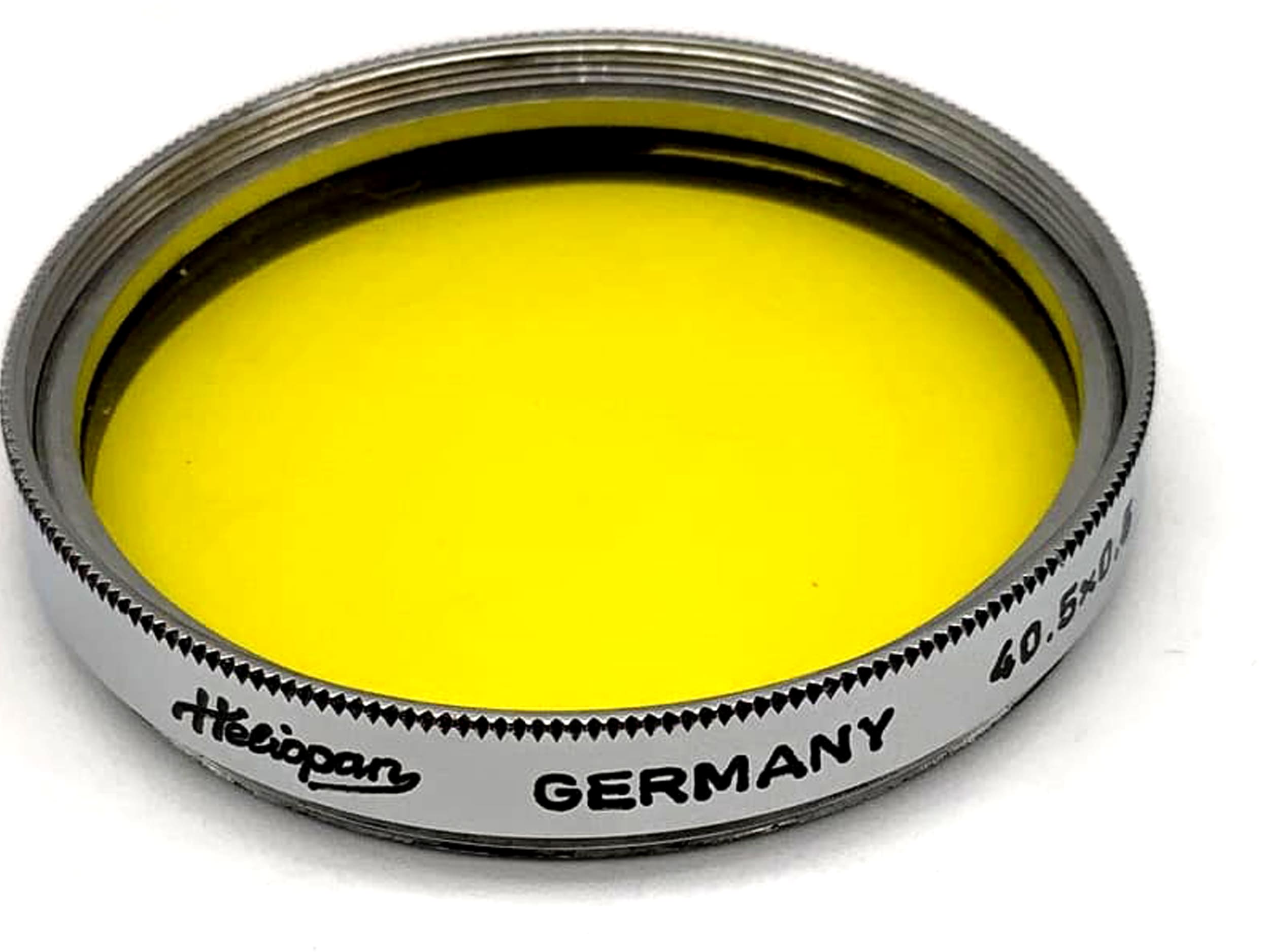 heliopan Farbfilter 3x LW-1.5 gelb yellow Gelbfilter Filter 40,5mm M40