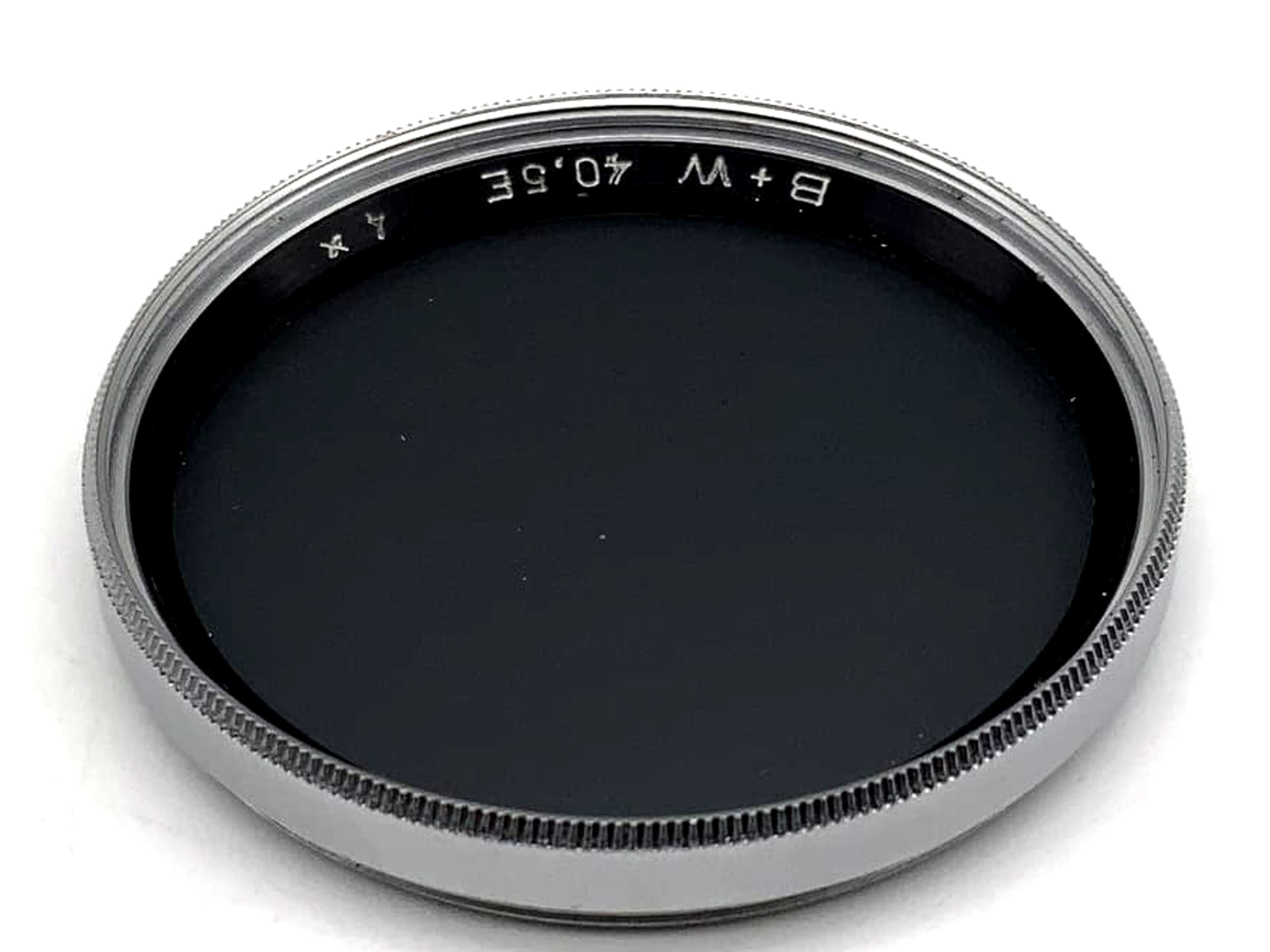 B+W Graufilter 4x Filter 40,5mm in Chrom Kreisförmig Filtergewinde