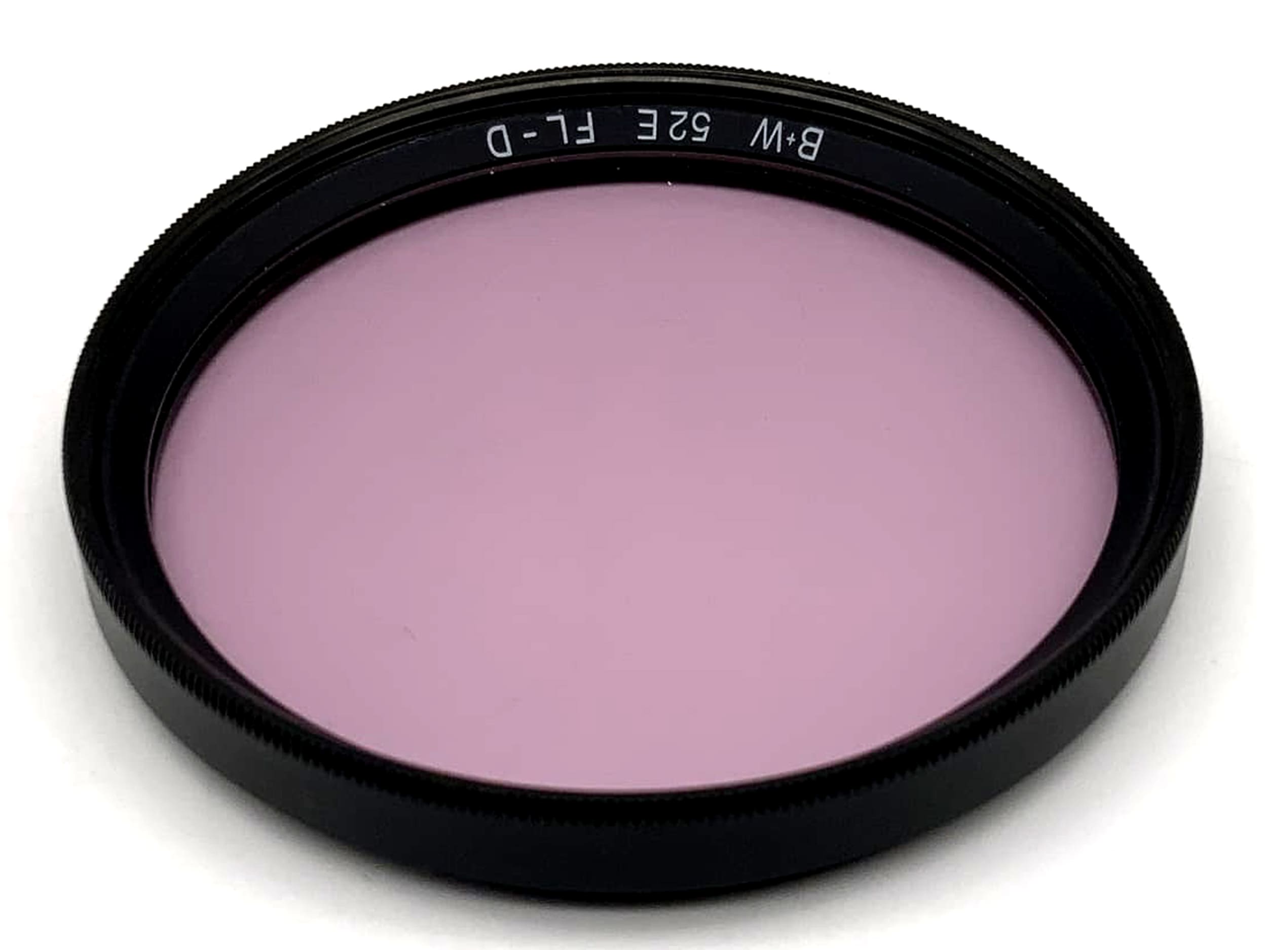 B+W Fluoreszenzfilterr FL-D Filter 52mm Kreisförmig Filtergewinde M52