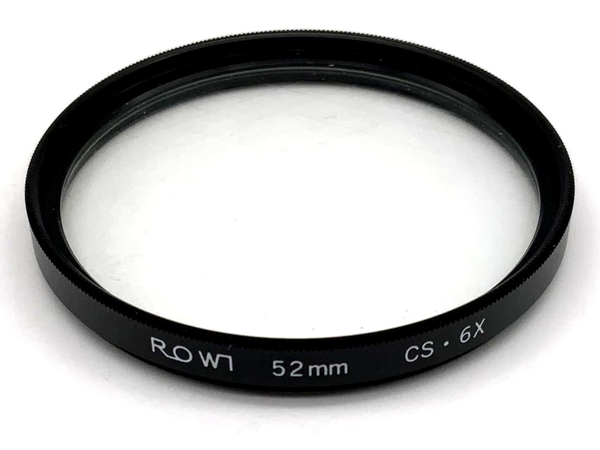 Rowi CS 6X grid filter, 52mm circular, M52 filter thread