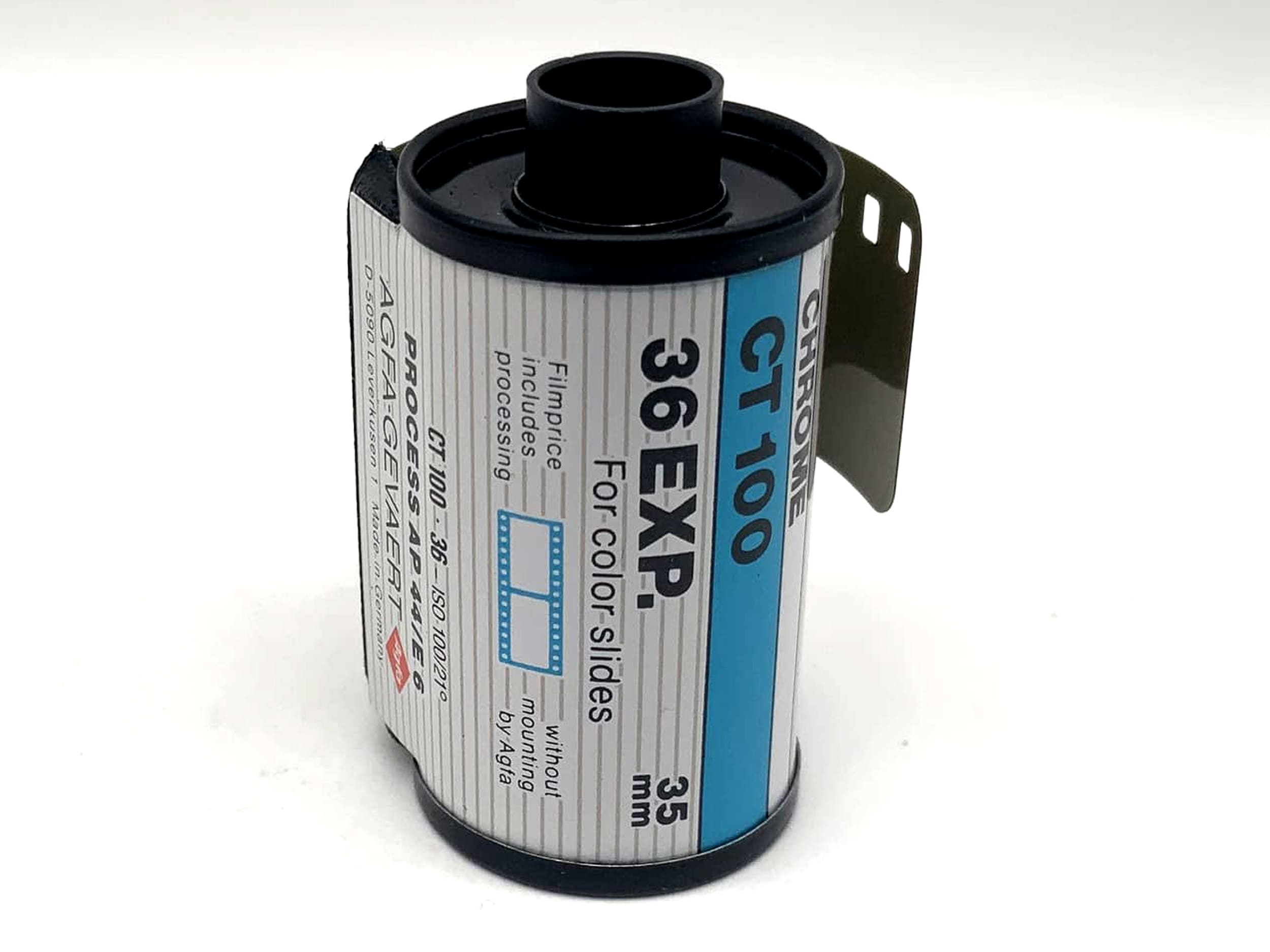 Agfa 35mm/135 Print Film Color Chrome CT100 DX 36 exposures expired