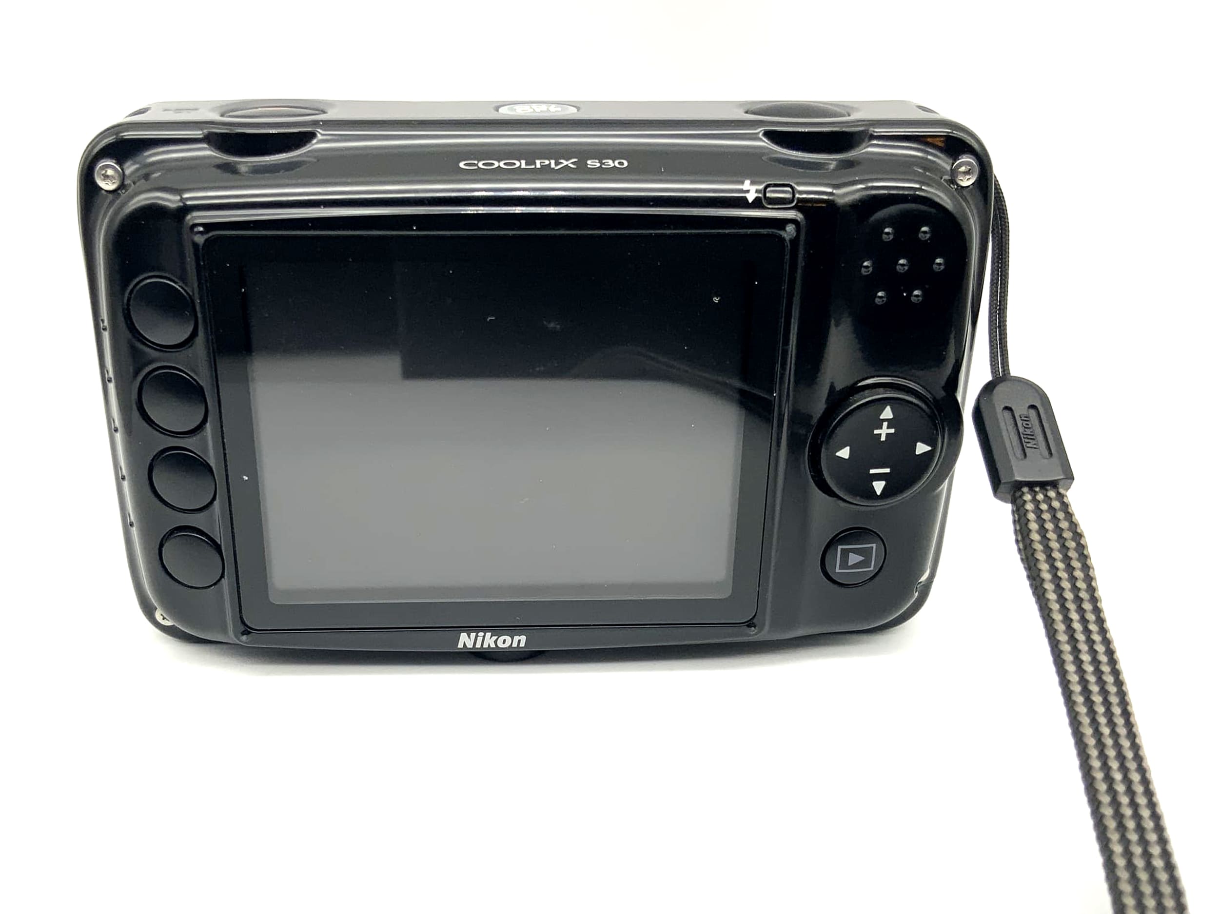 Nikon Coolpix S30 mit Nikkor 3x Optical Zoom 4.1-12.3mm 1:3.3-5.9 Waterproof