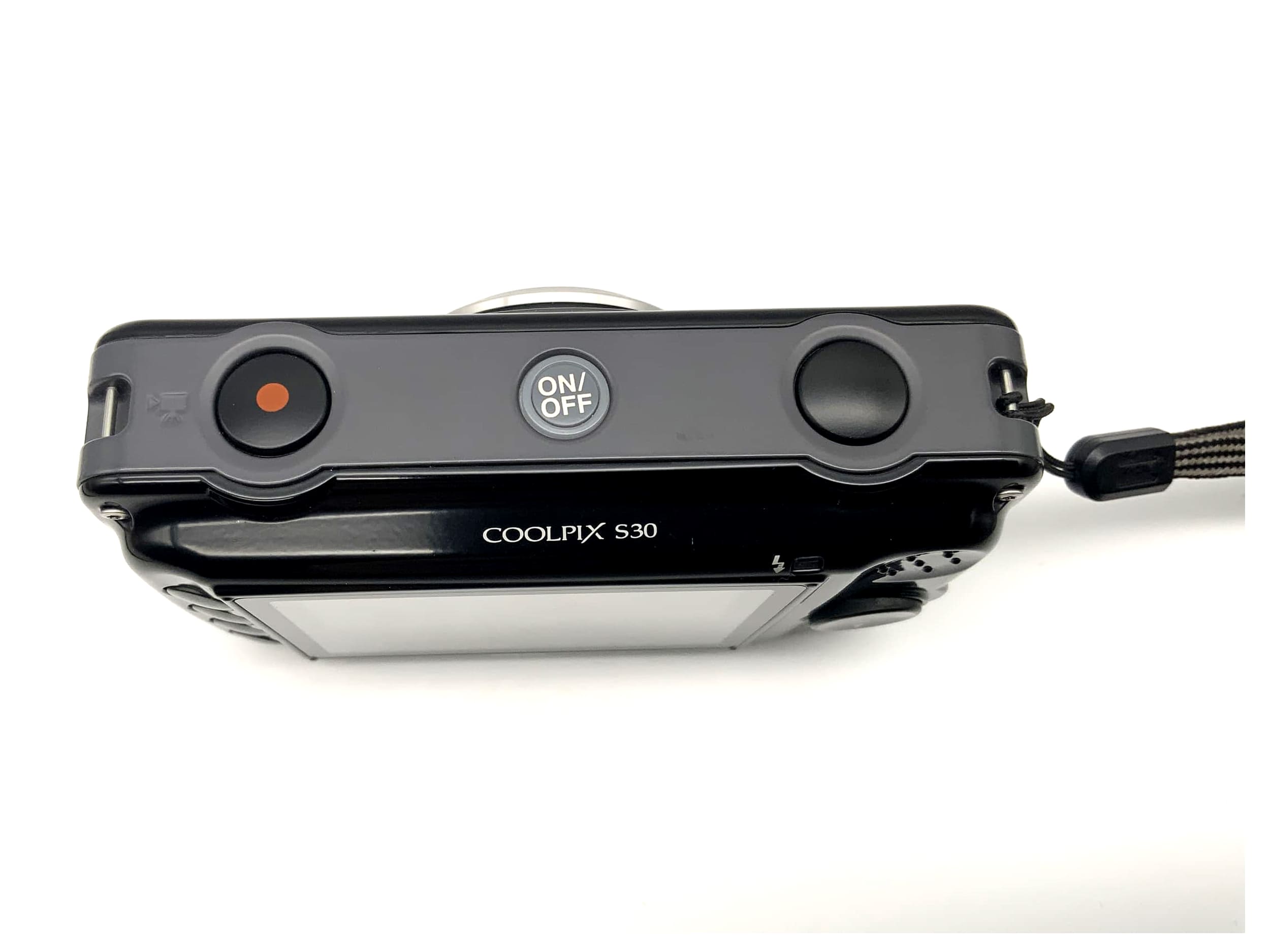 Nikon Coolpix S30 mit Nikkor 3x Optical Zoom 4.1-12.3mm 1:3.3-5.9 Waterproof