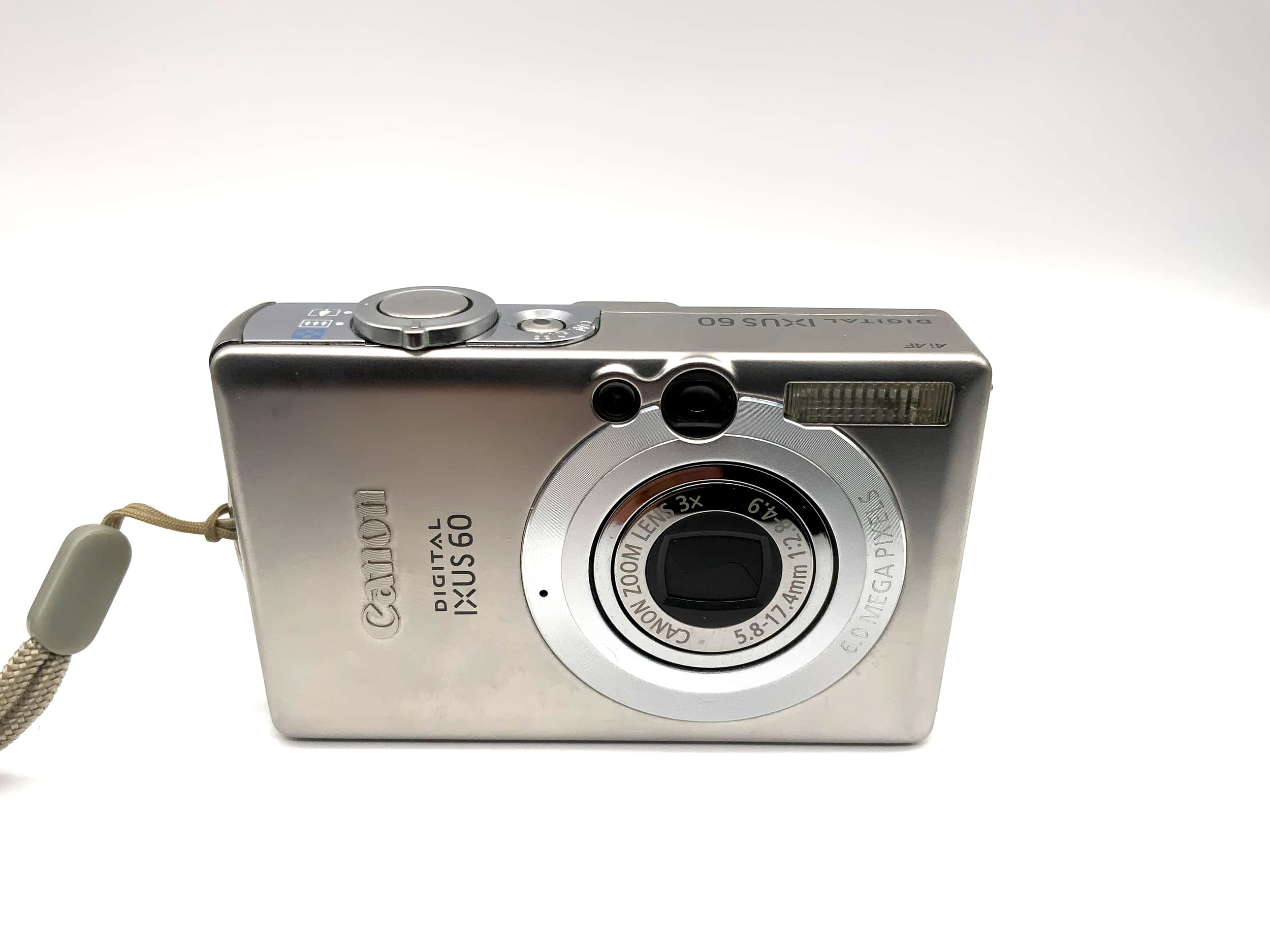 Canon IXUS 60 Digitalkamera mit Zoom Lens 5.8-17.4mm 1:2.8-4.9 6.0 Mega Pixels