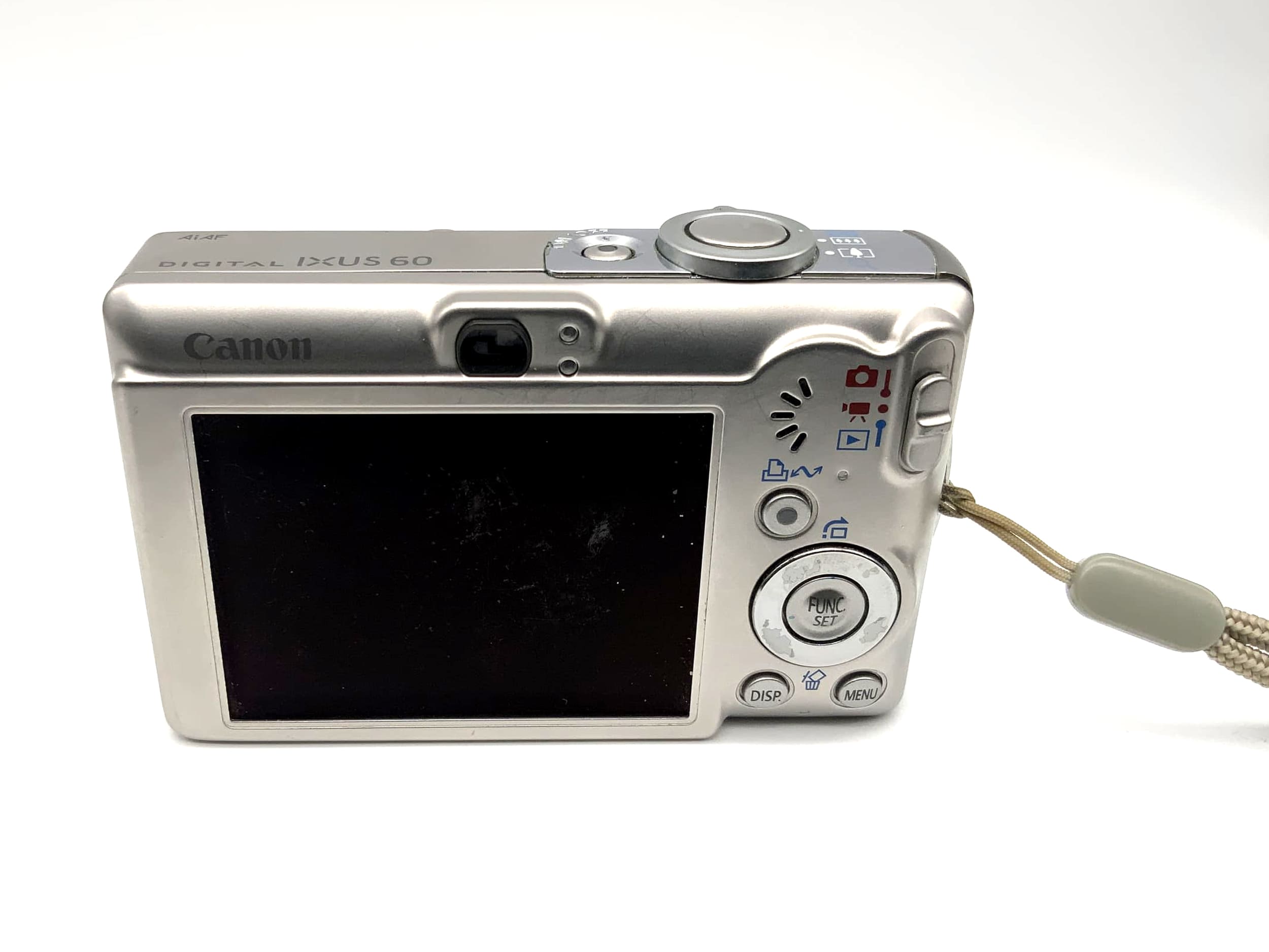 Canon IXUS 60 Digitalkamera mit Zoom Lens 5.8-17.4mm 1:2.8-4.9 6.0 Mega Pixels